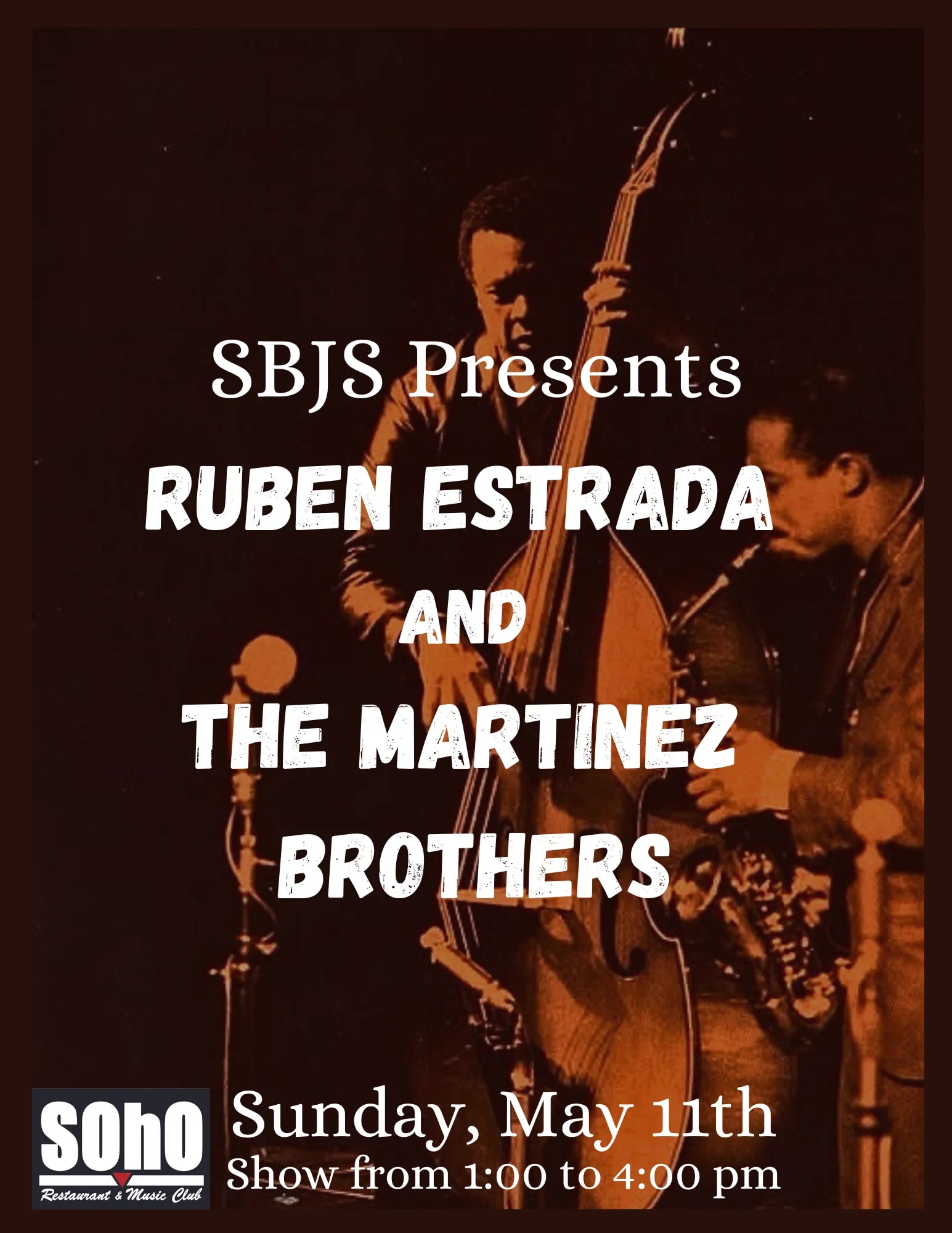 Santa Barbara Jazz Society presents: Ruben Estrada and The Martinez Brothers