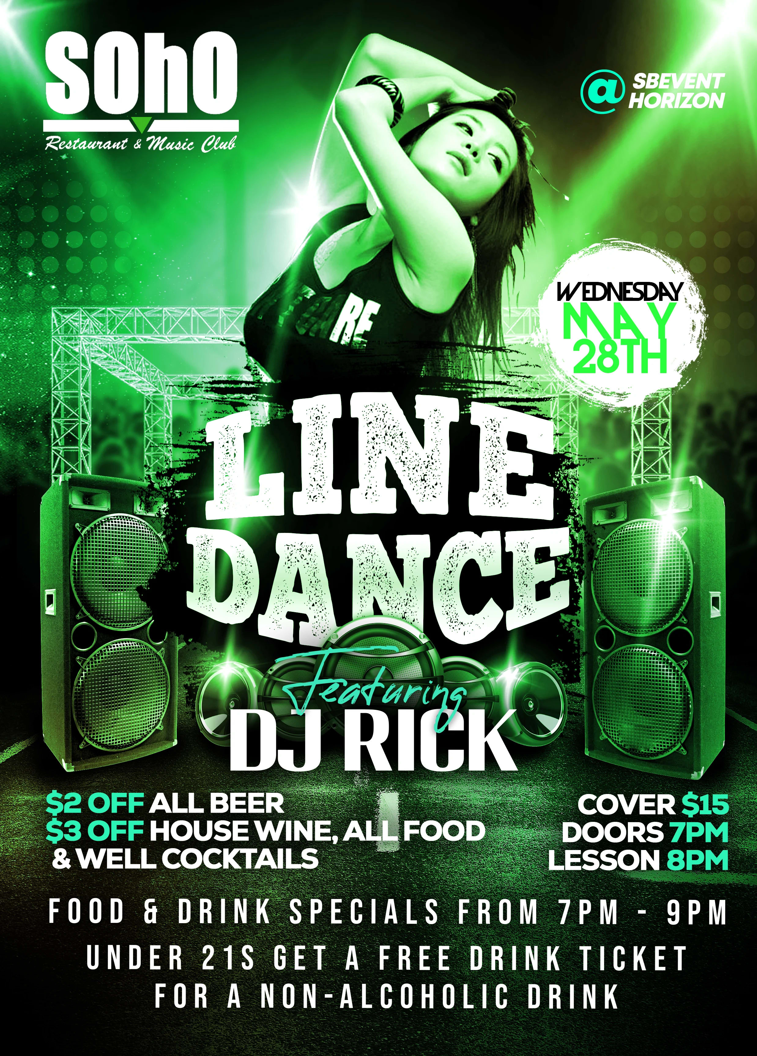 Line Dance Night with DJ Rick