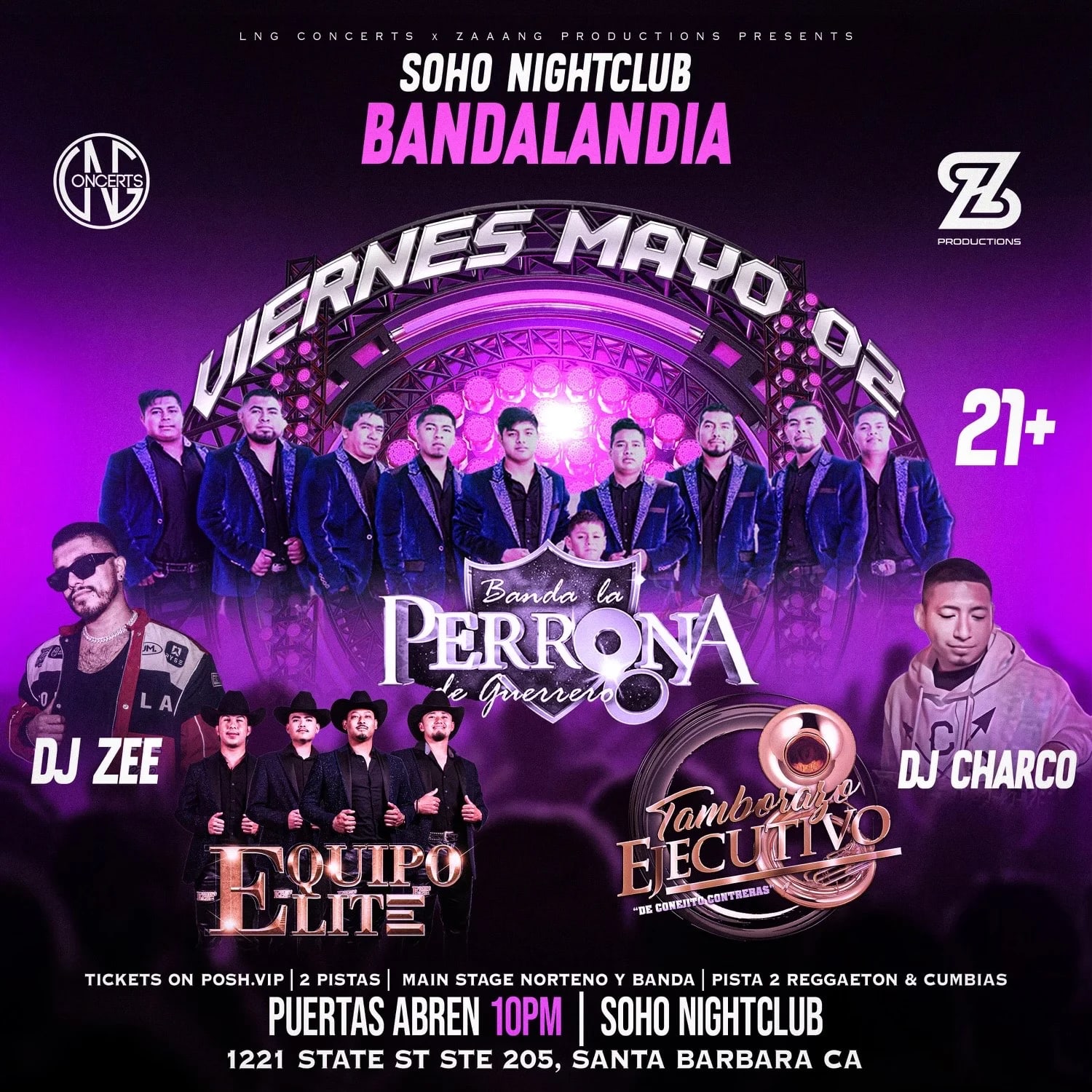 ZAAANG Productions Presents: Bandalandia