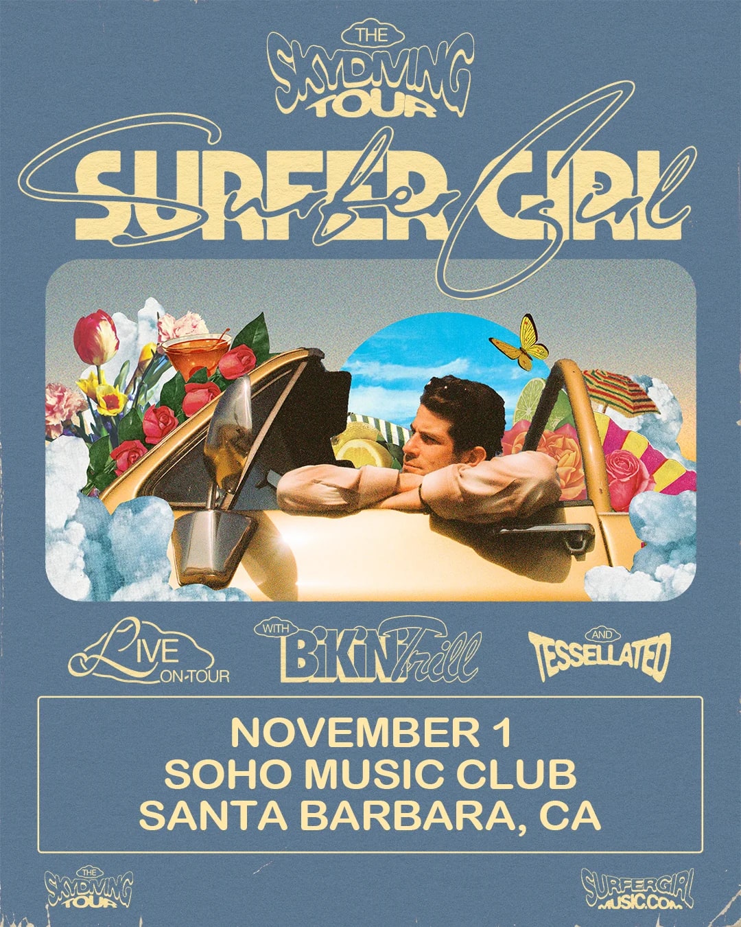Surfer Girl - Skydiving Tour with Bikini Trill and Tessellated