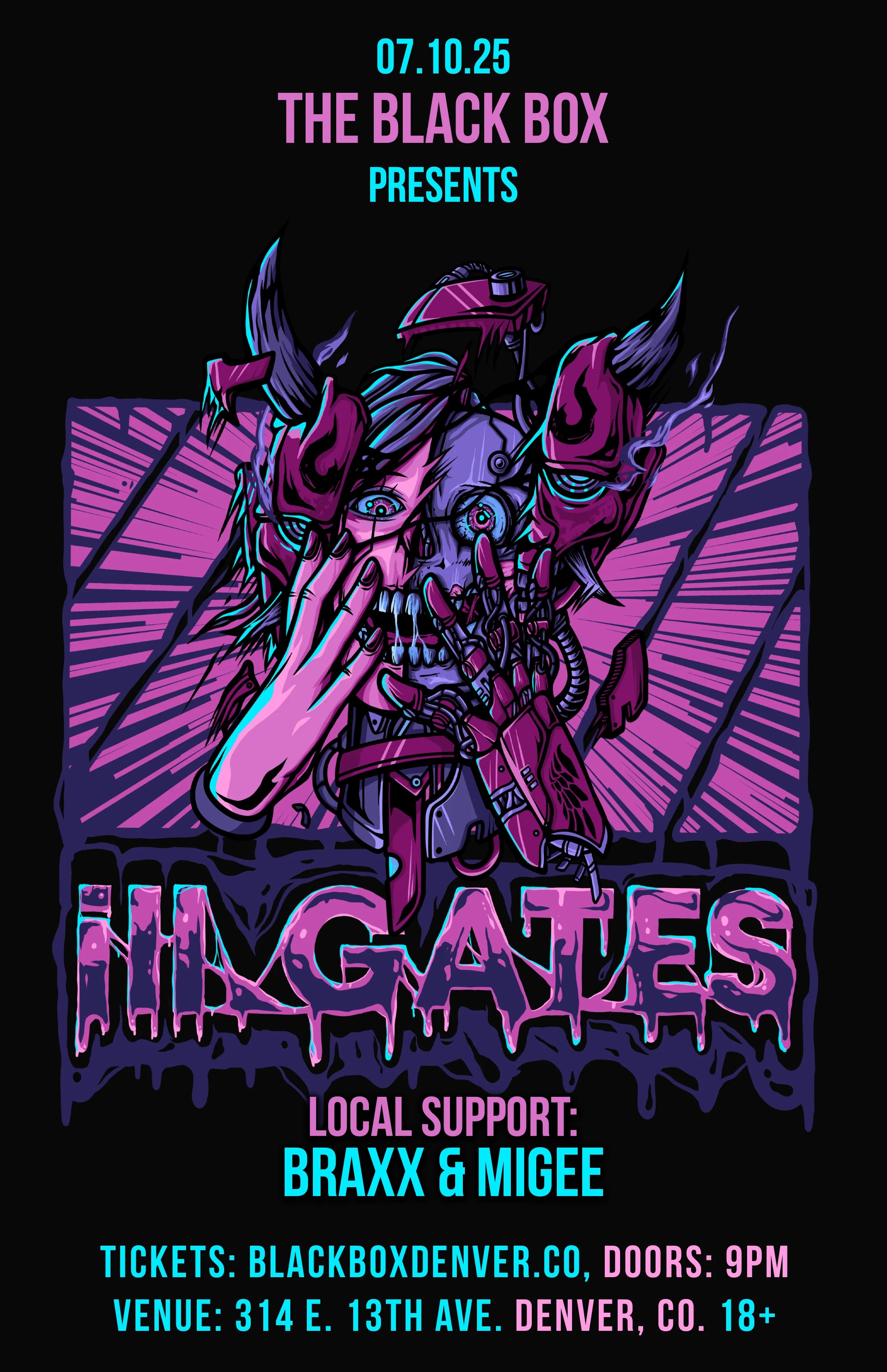 The Black Box presents: Ill.Gates w/ Braxx, Migee