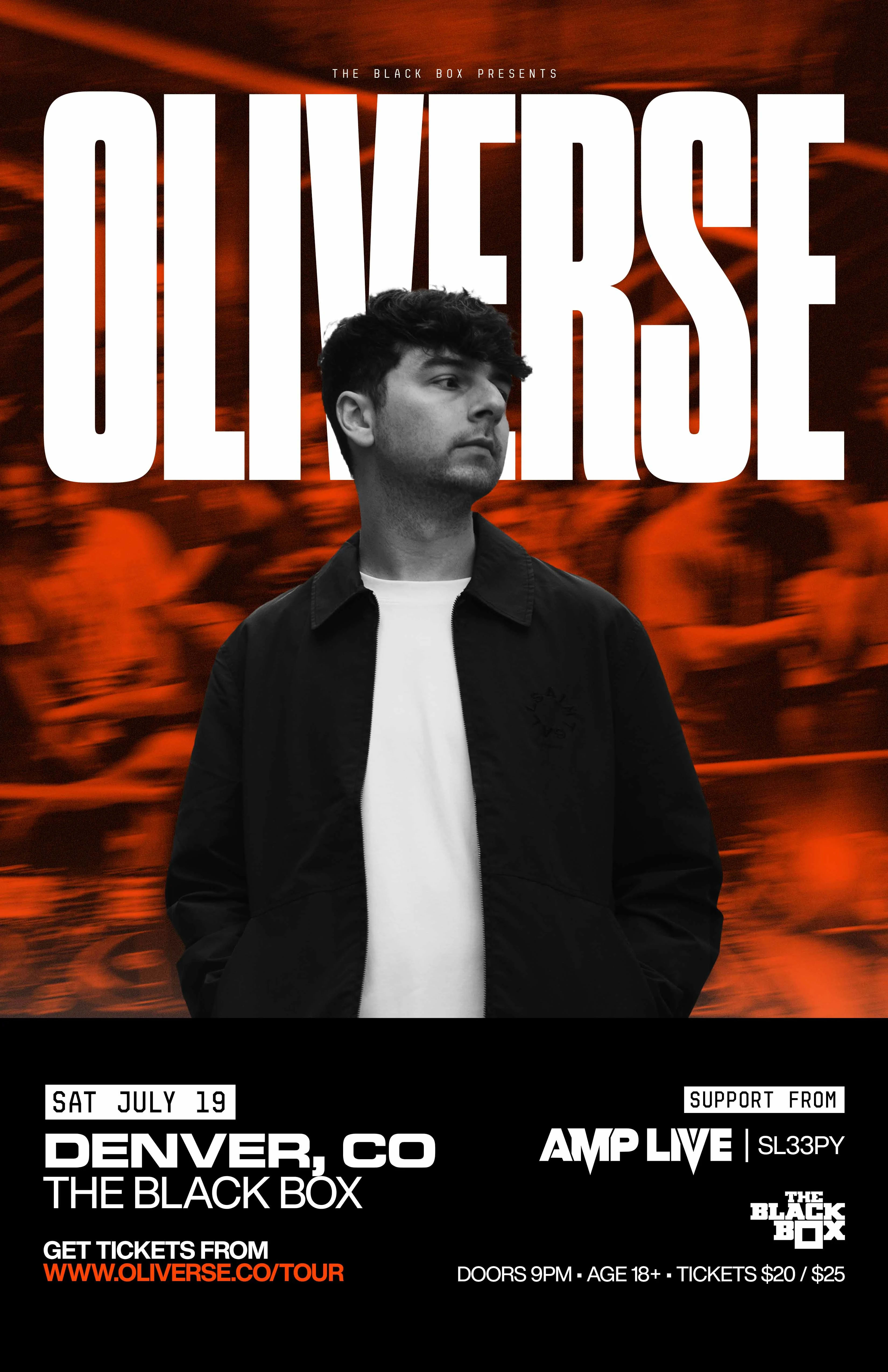 The Black Box presents: Oliverse w/ Amp Live, Sl33py