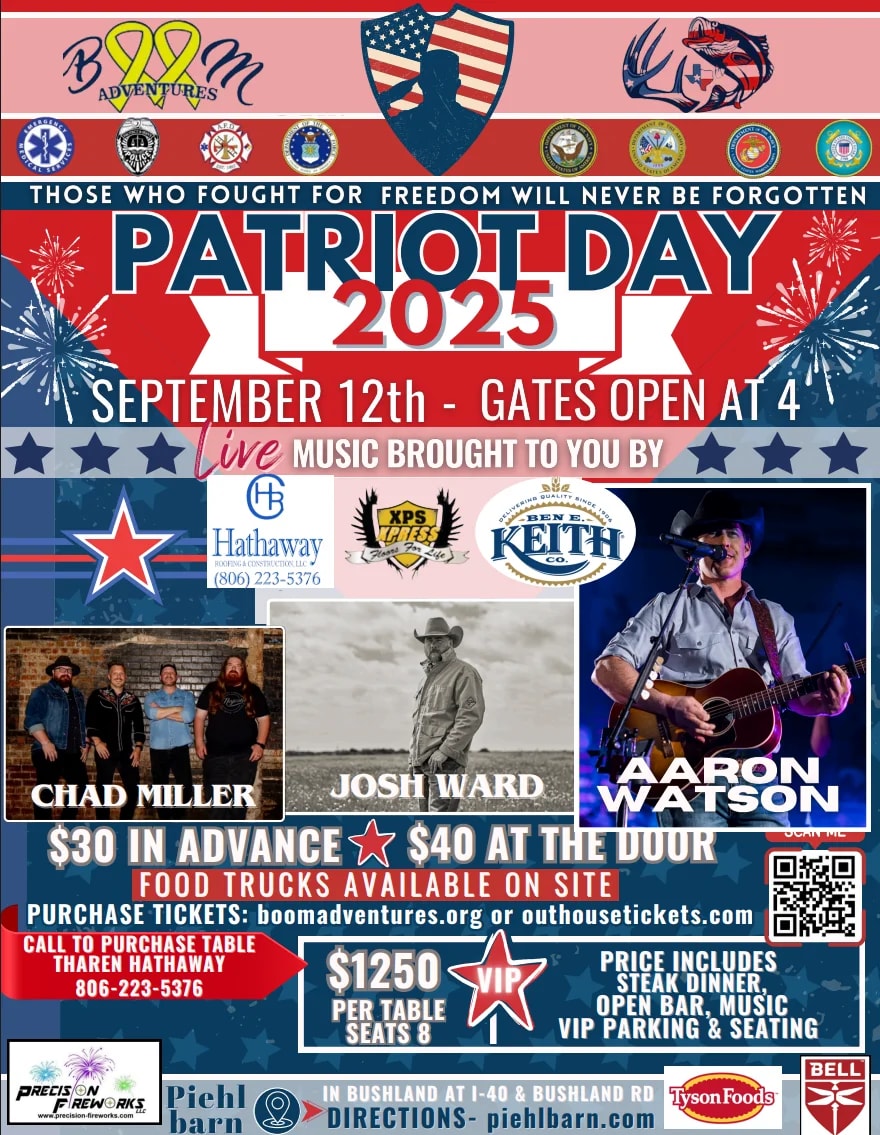 PATRIOT DAY 2025 with Aaron Watson and Josh Ward