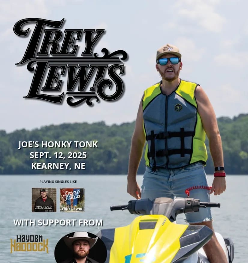 TREY LEWIS w/ special guest Hayden Haddock