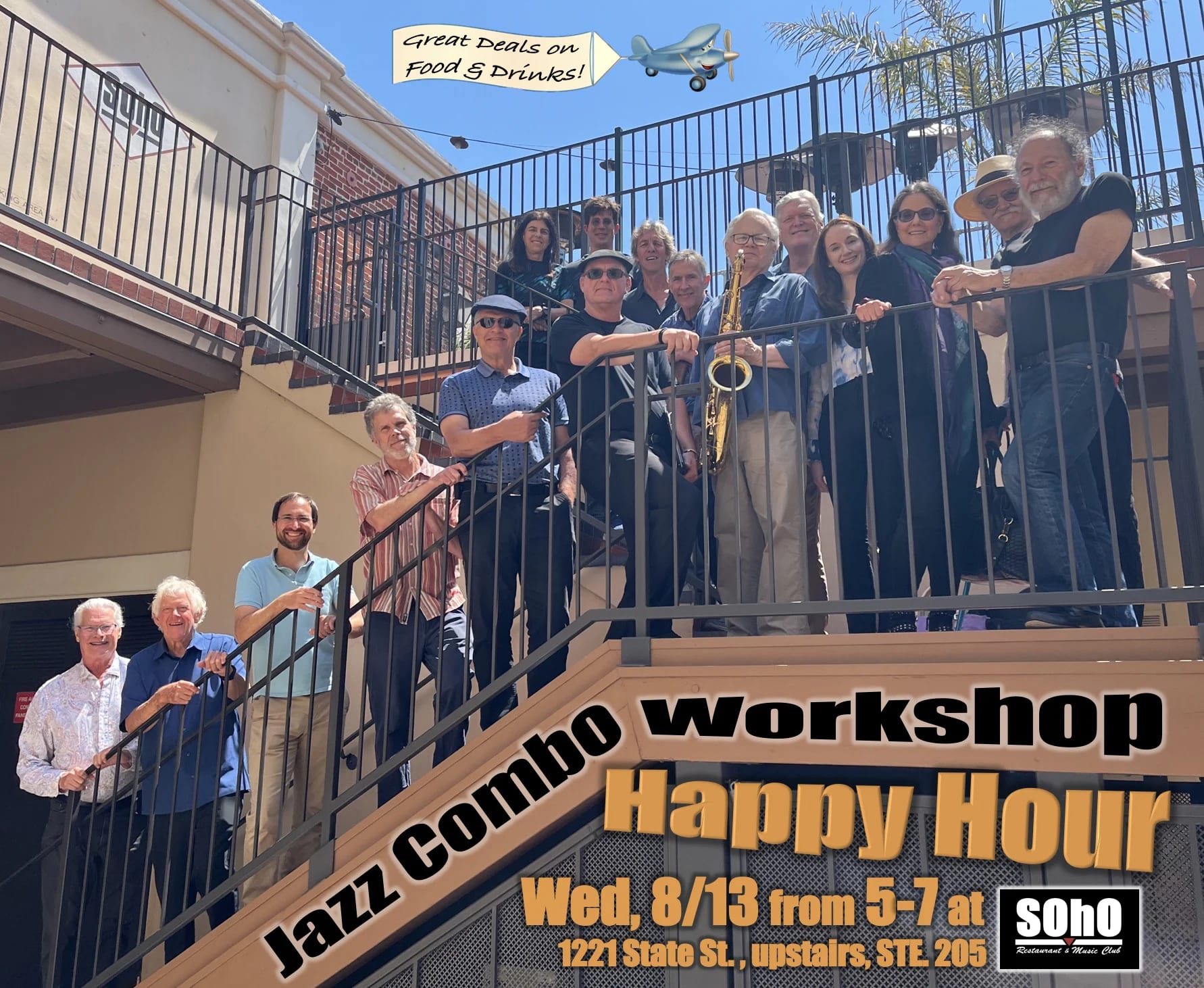 Kim's Happy Hour Jazz Class in the Bar