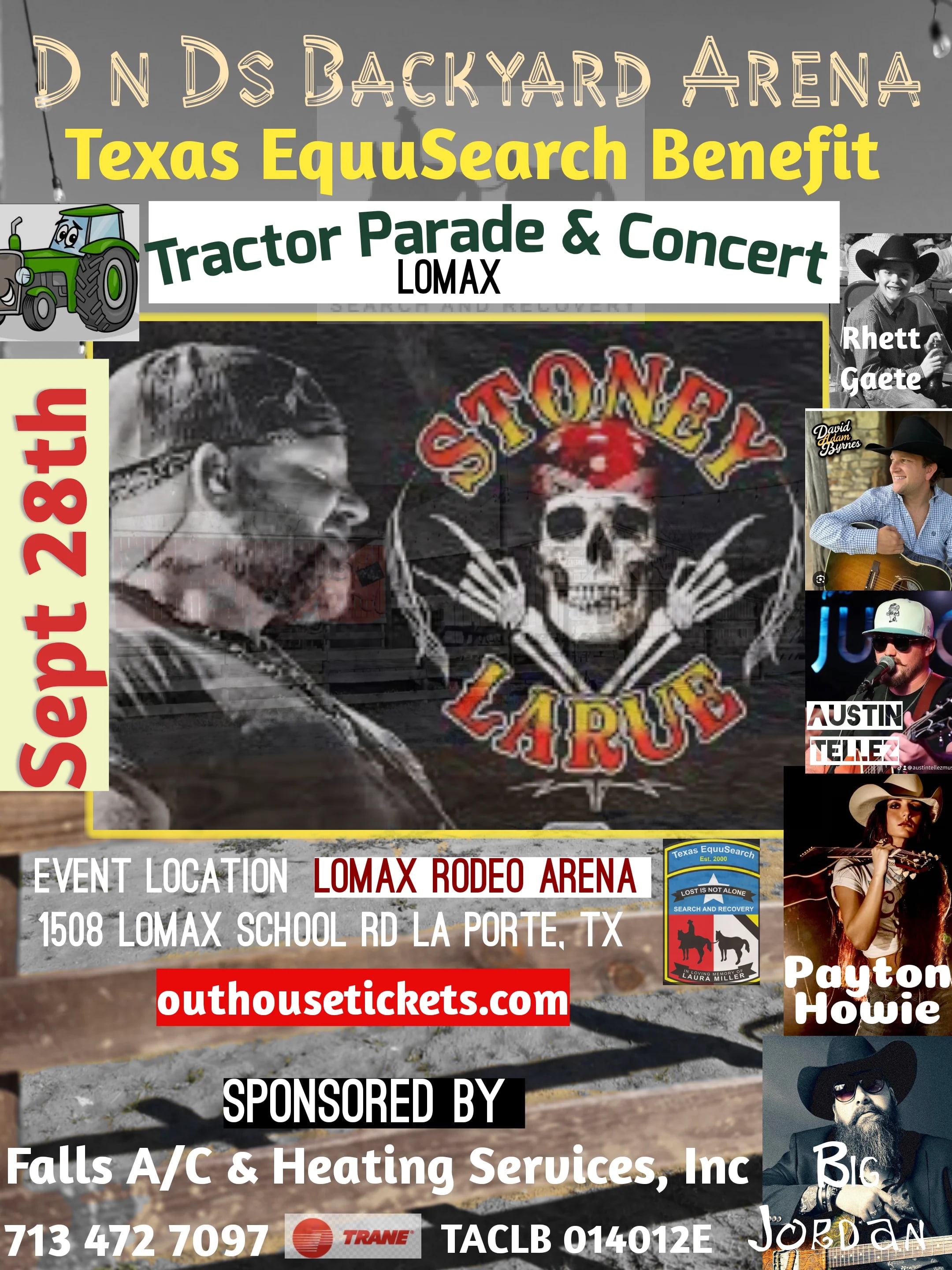 STONEY LARUE | Texas EquuSearch Benefit Concert