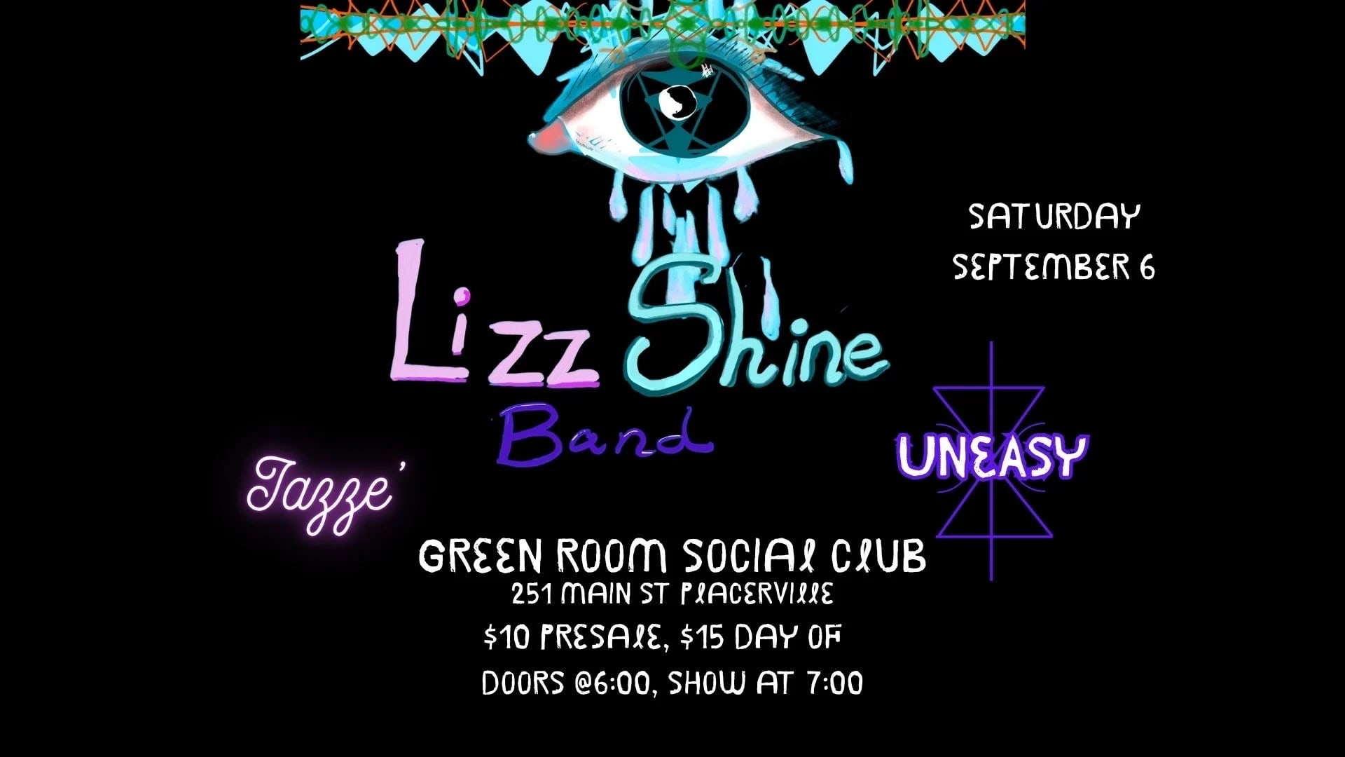 Green Room バレル　 CALIFORNIA Blacks The Green Room Social Club | Music Venue & Lite Bites in
