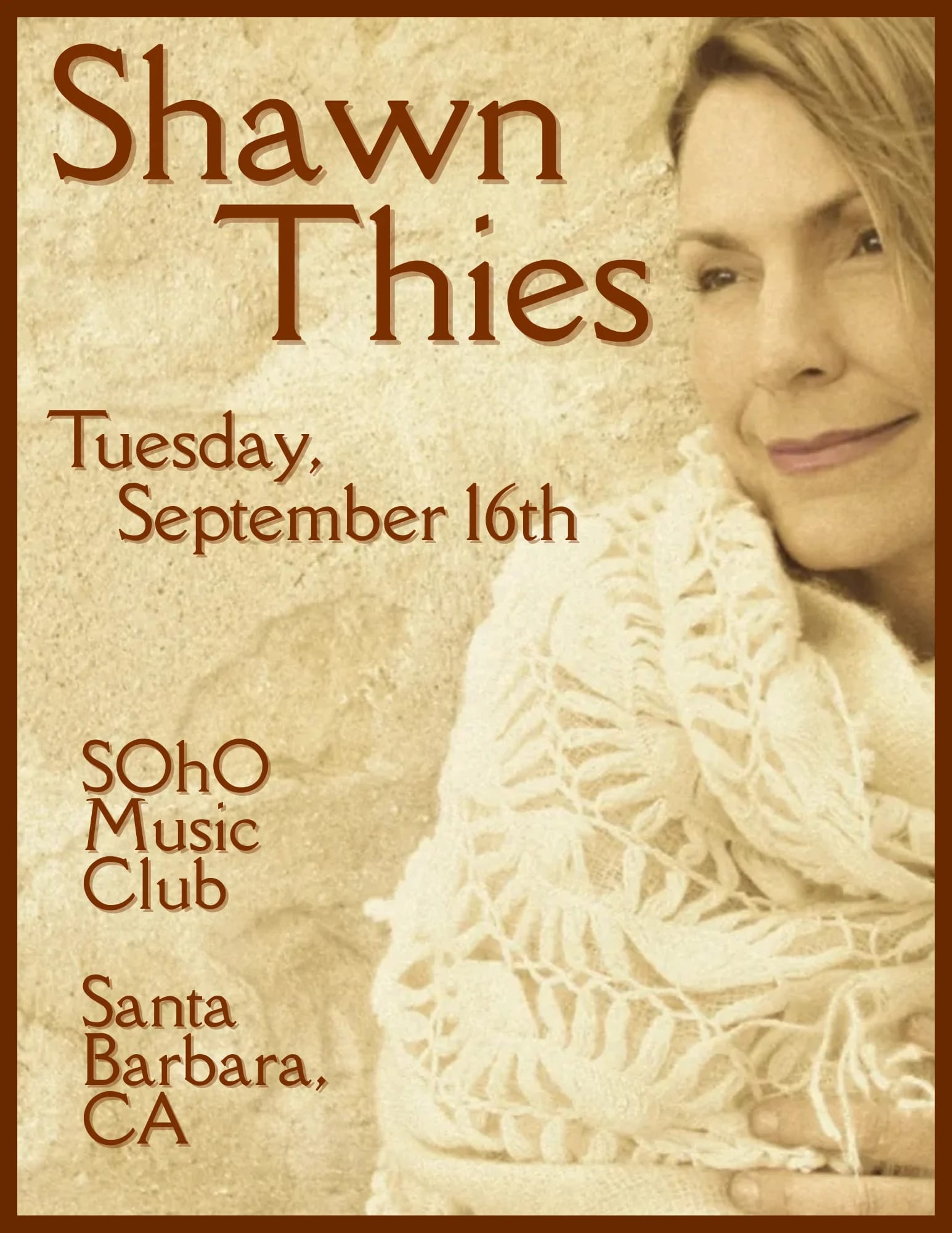 Shawn Thies with Lois Mahalia and friends!
