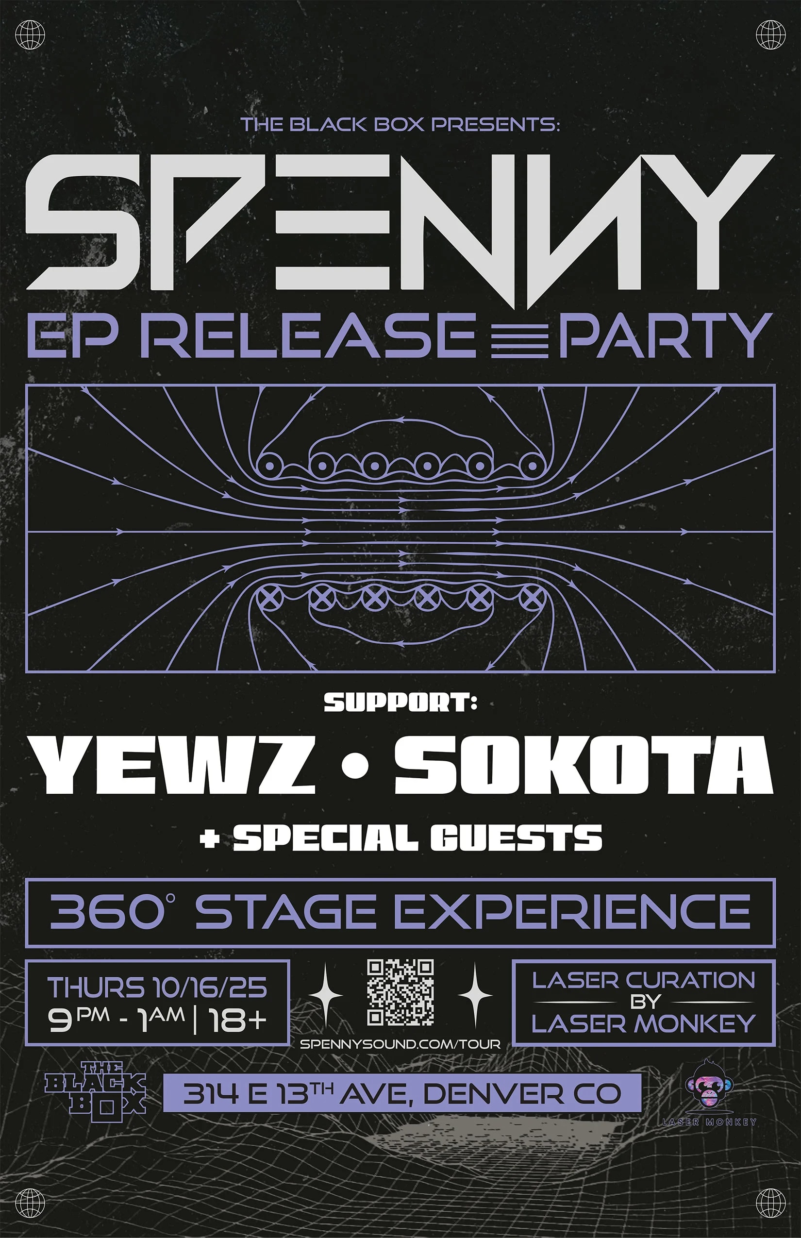 SPENNY w/ YEWZ, Sokota & Special Guests (EP Release/Birthday Party)