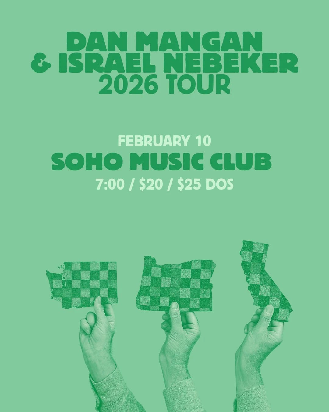 An Evening with Dan Mangan and Israel Nebeker of Blind Pilot