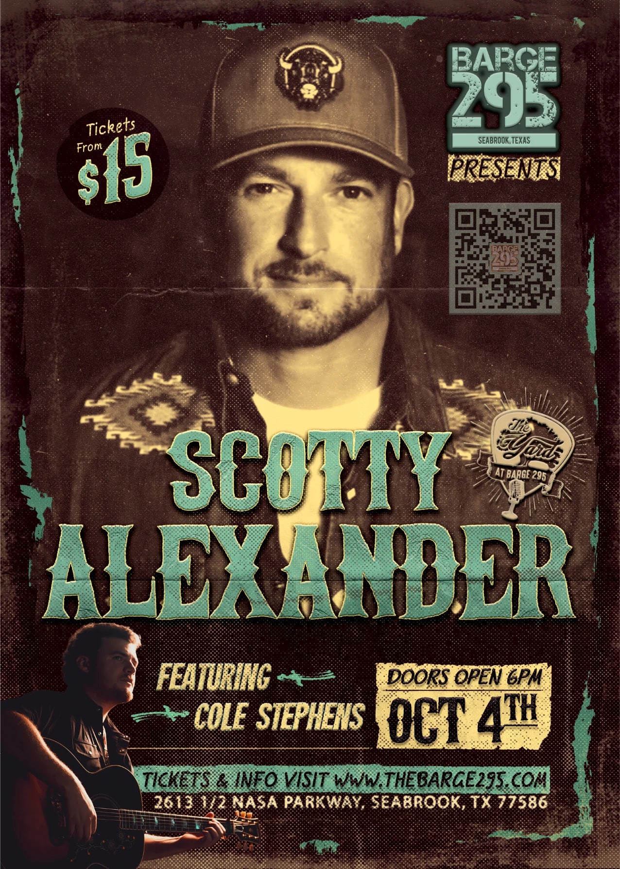 Scotty Alexander In The Yard At Barge 295