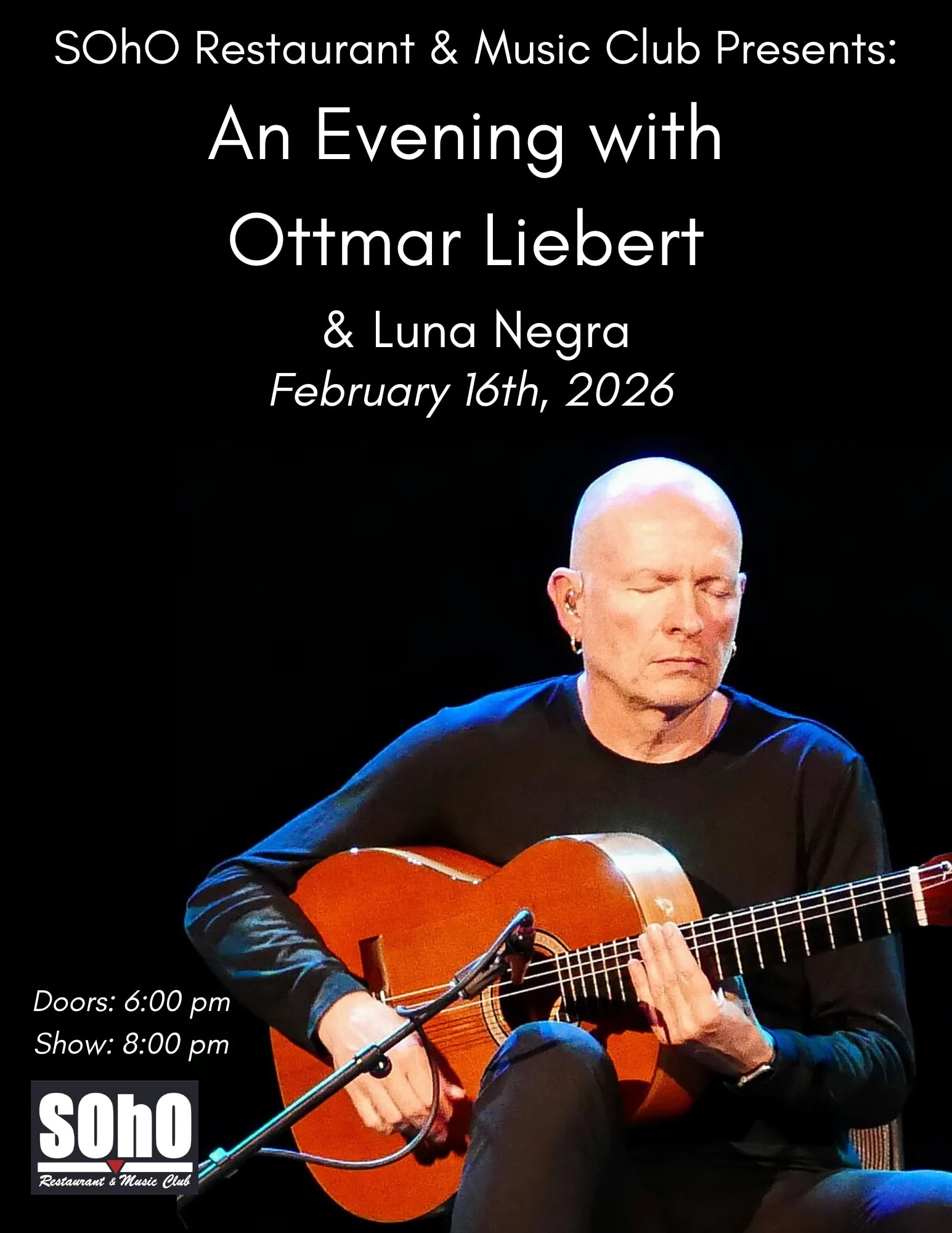 An evening with Ottmar Liebert & Luna Negra