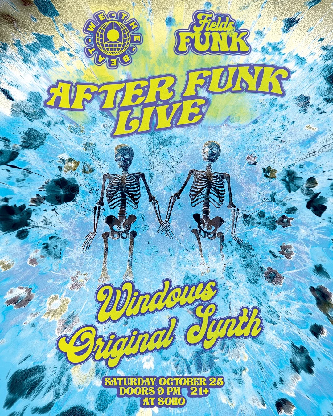 We the Beat and Fields of Funk Present: After Funk Live with Windows and Original Synth