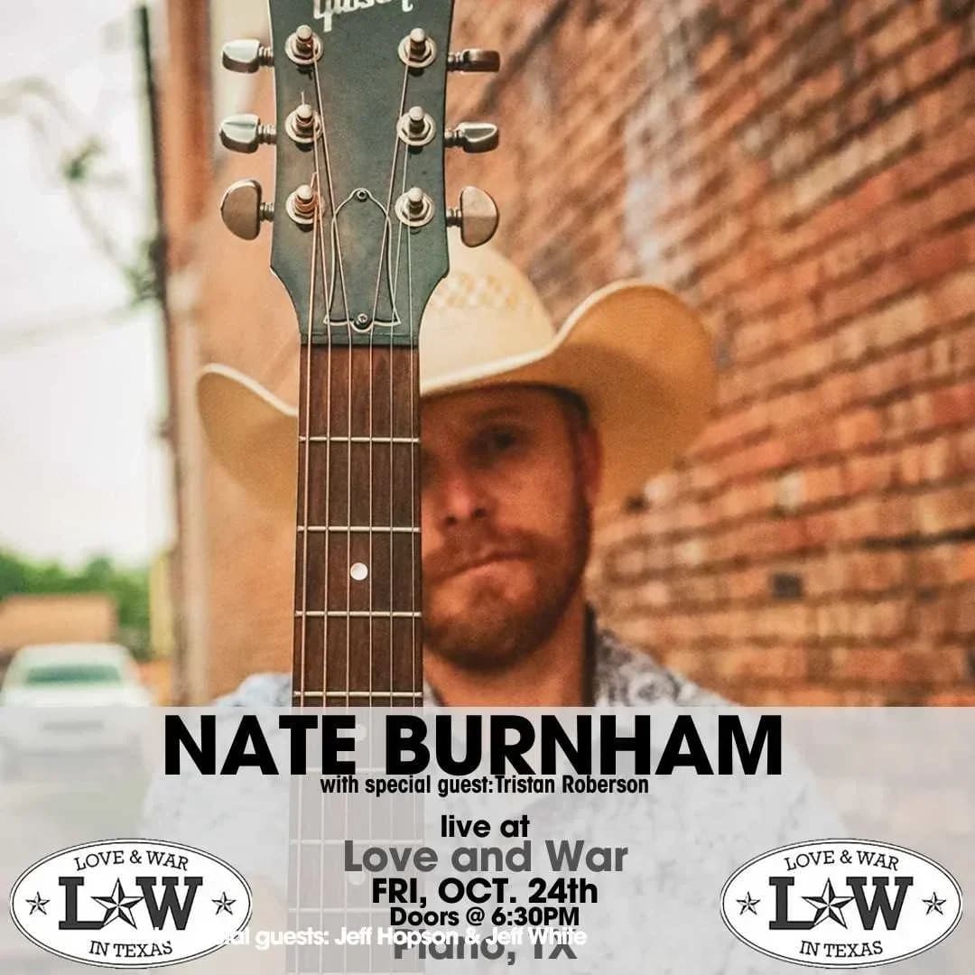 NATE BURNHAM w/ special guest Tristan Roberson