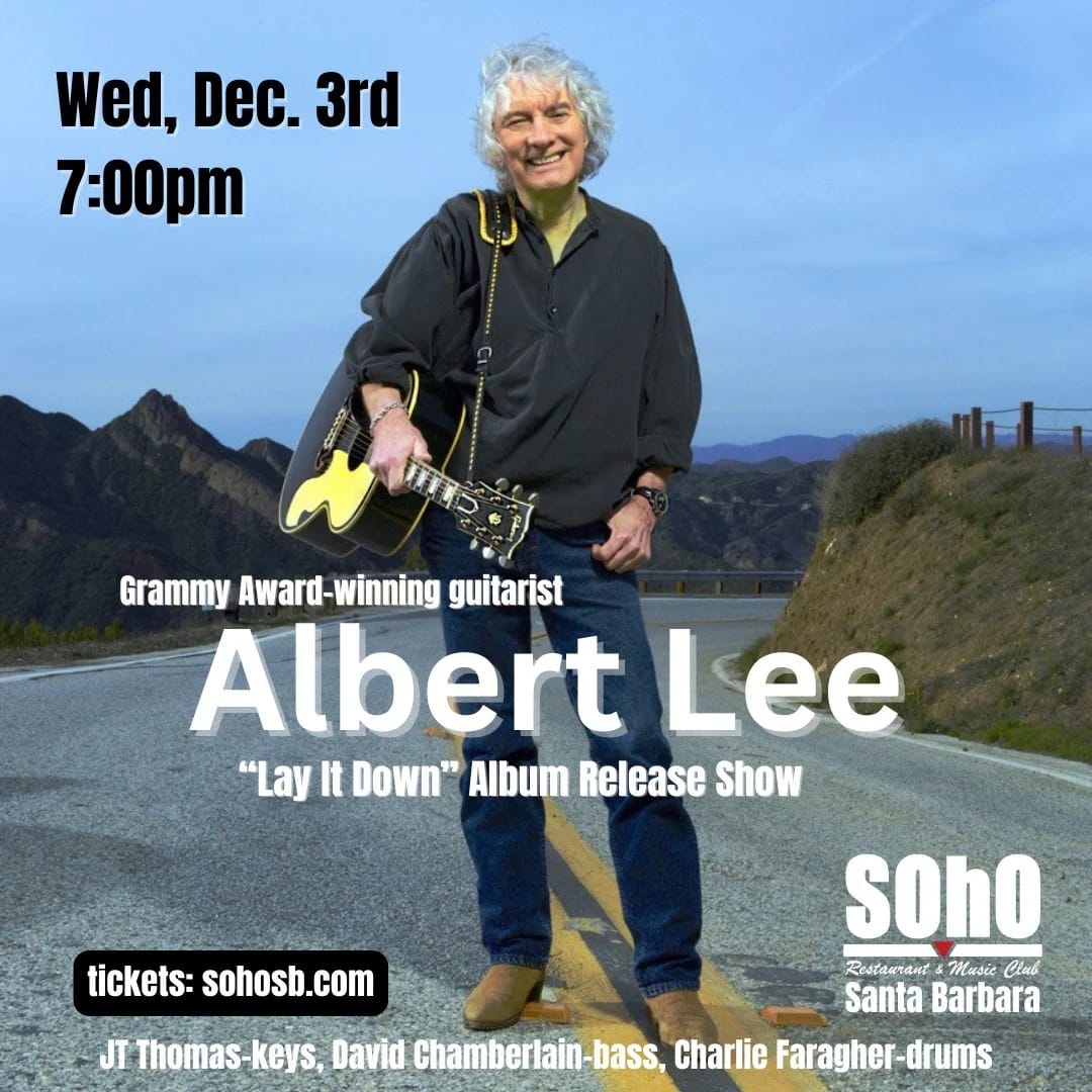 Grammy-Winning Guitarist Albert Lee “Lay It Down” Album Release Show