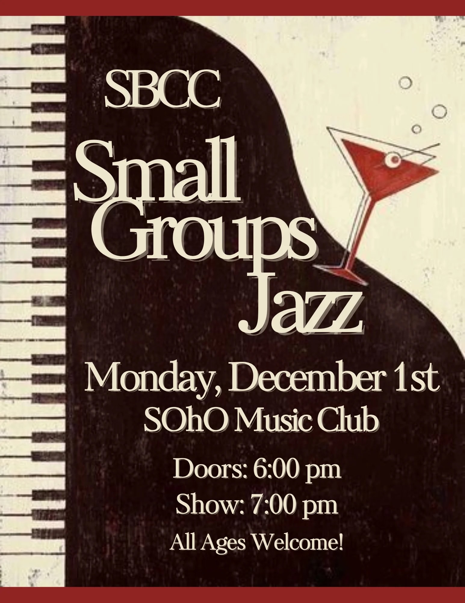 SBCC Small Group Jazz Concert