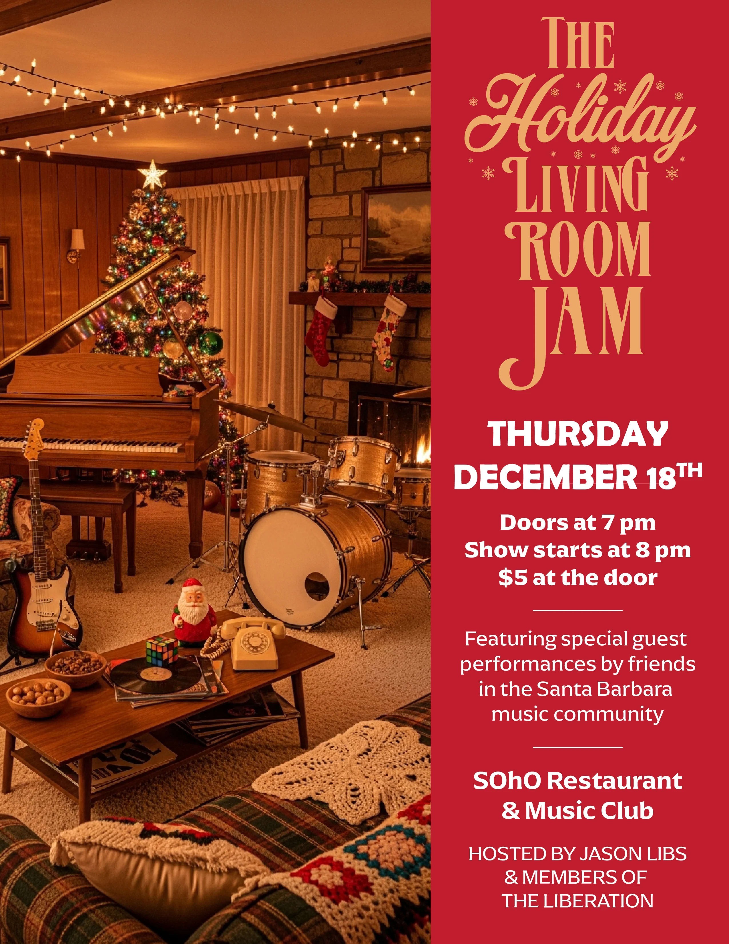 The Living Room Jam hosted by Jason Libs