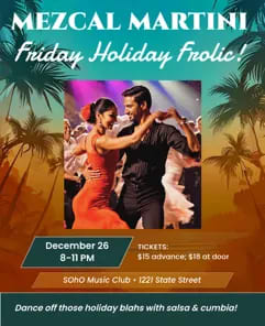 An Evening with Mezcal Martini!