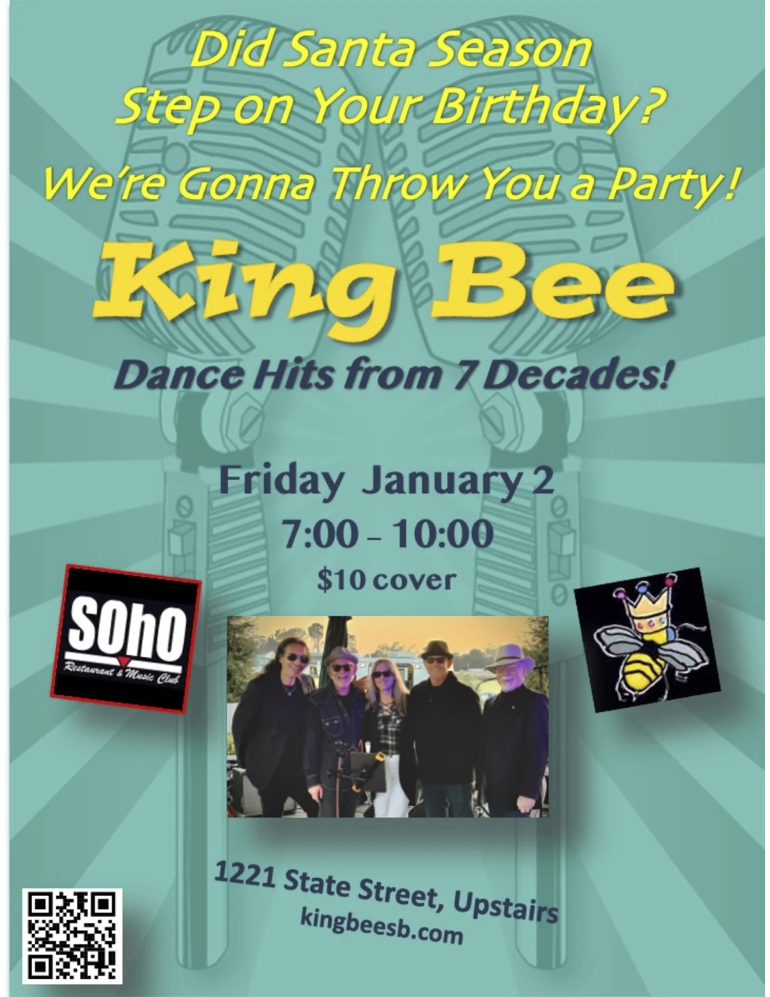 An Evening with King Bee!