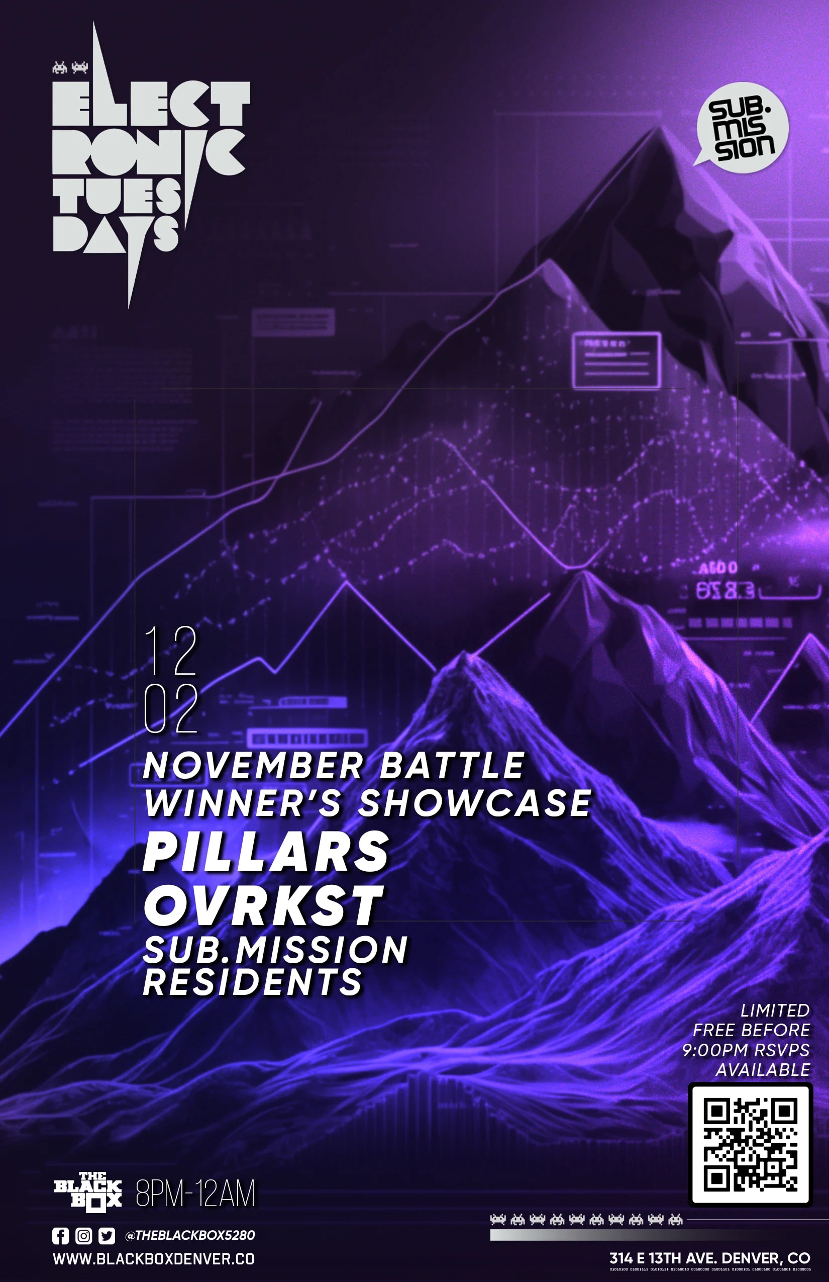 Sub.mission Electronic Tuesdays: November Battle Winner's Showcase - Pillars vs Ovrkst