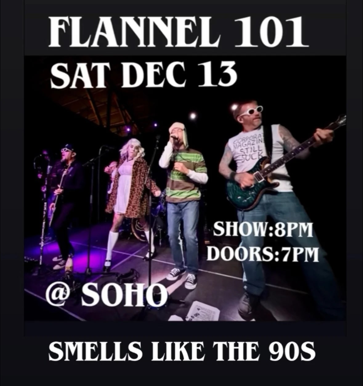 90's Alt-Rock Tribute with Flannel 101!