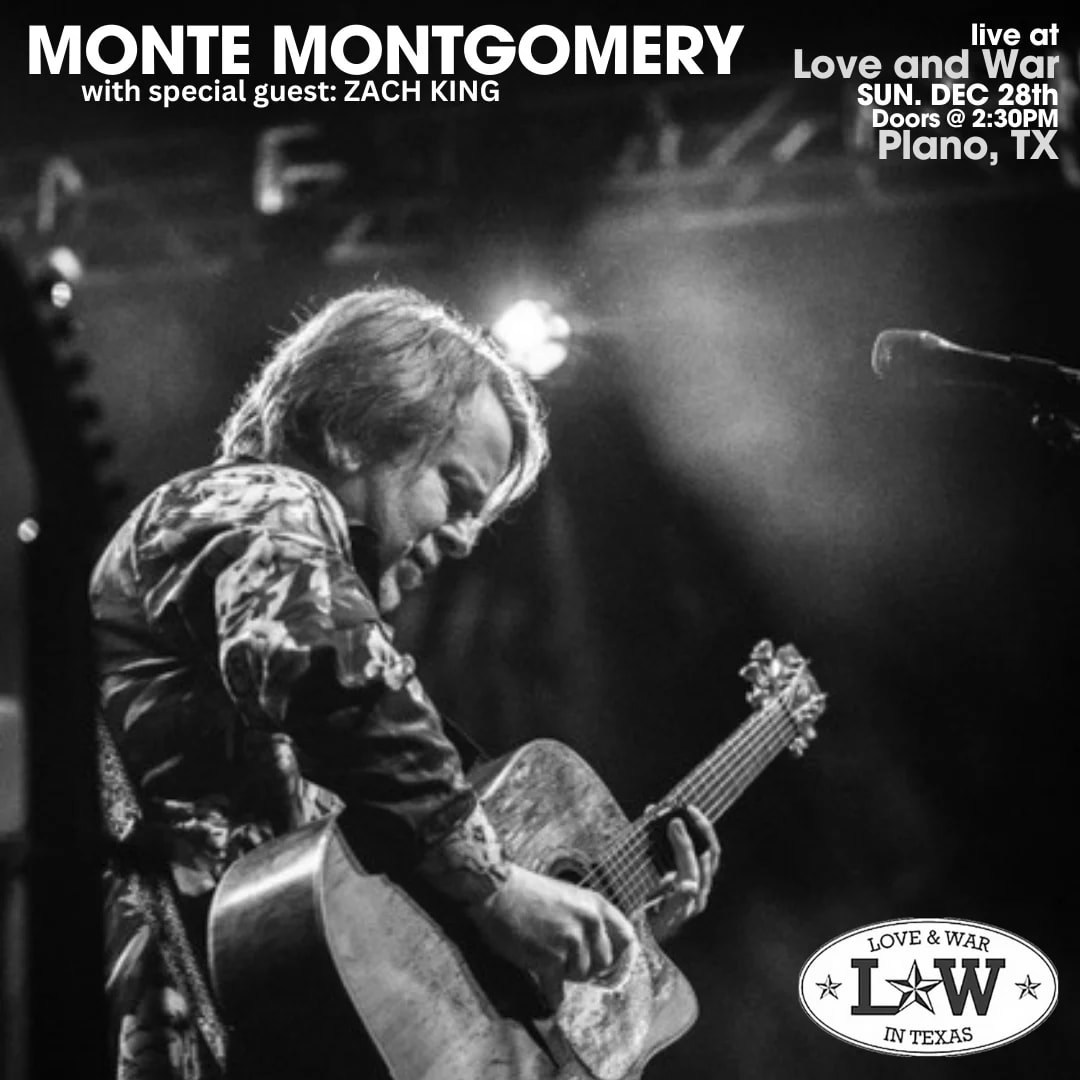 MONTE MONTGOMERY w/ special guest Zach King