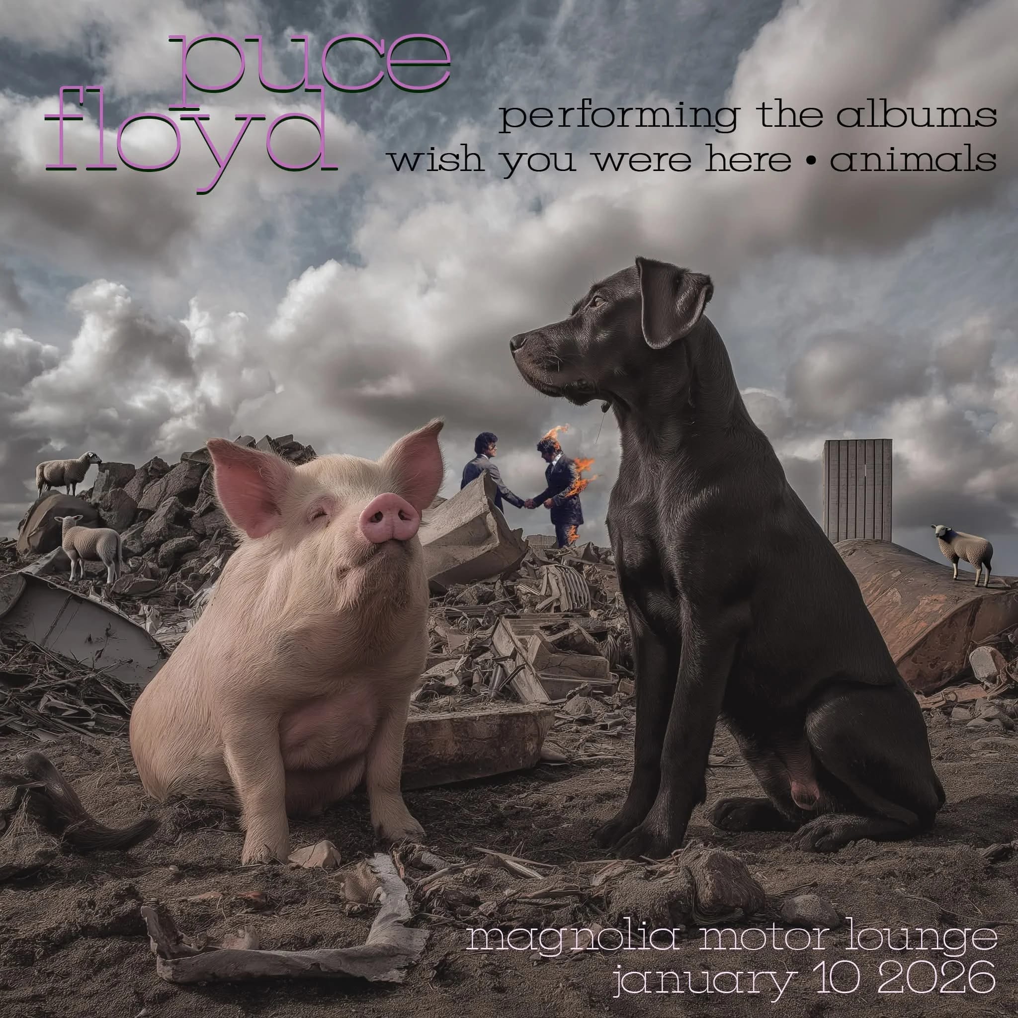 Big Mike & Chris Holt and friends present Pink Floyd: performing Wish You Were Here & Animals in their entirety