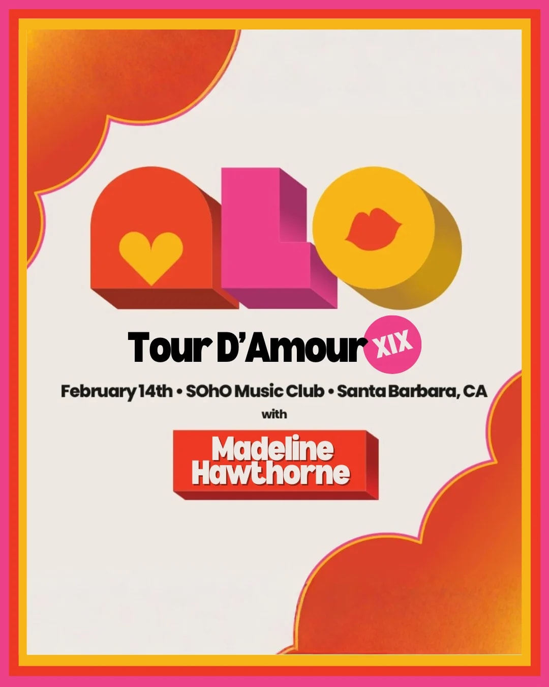 ALO - Tour D'Amour XIX - with Madeline Hawthorne