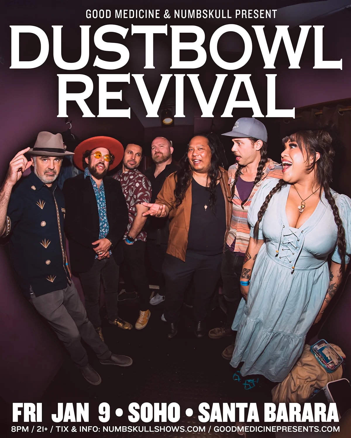 numbskull and good medicine presents: Dustbowl Revival