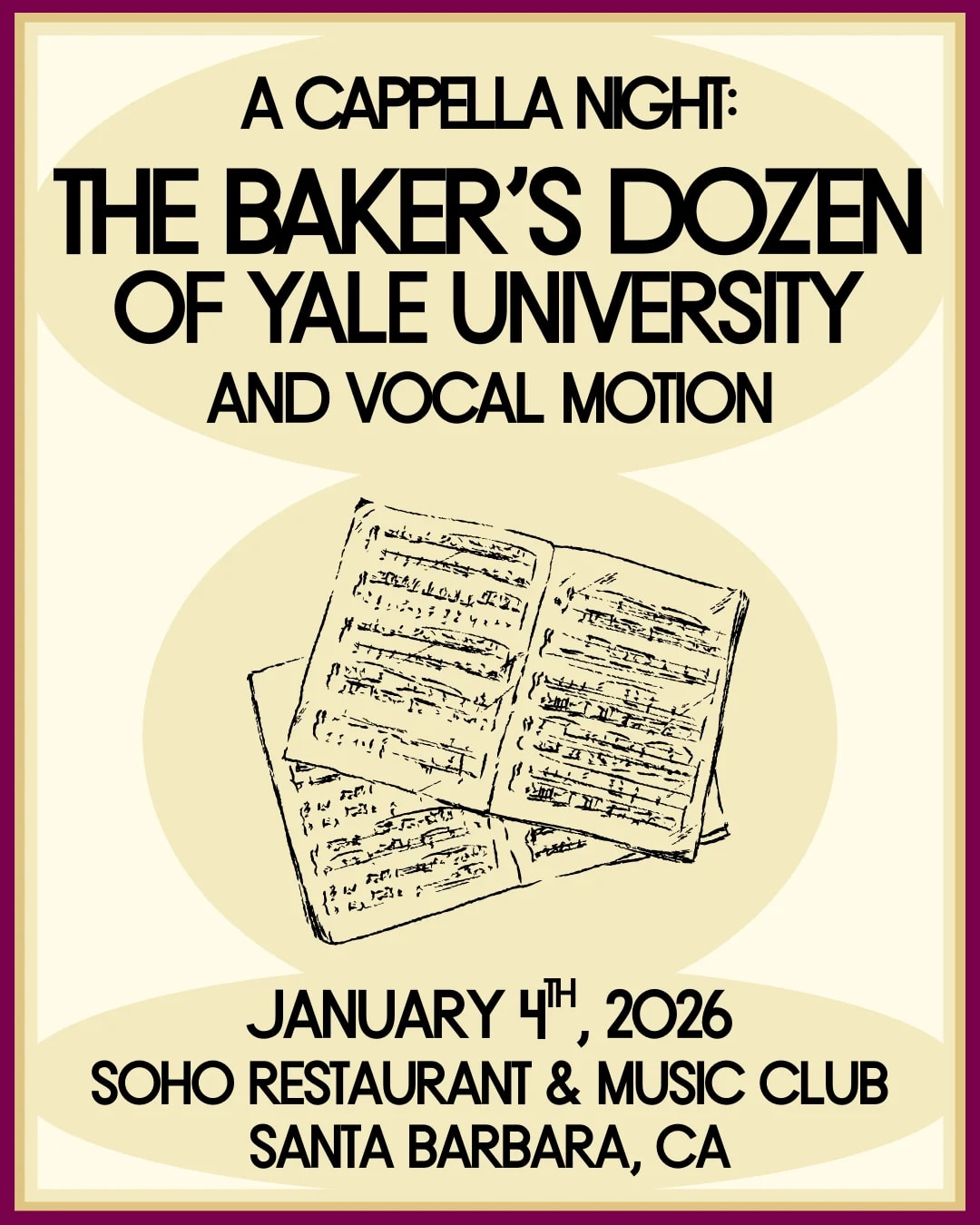 A Capella Night: The Baker's Dozen of Yale Univ. and Vocal Motion