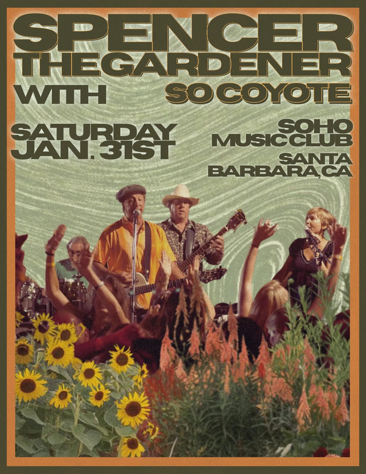 Spencer the Gardener with So Coyote