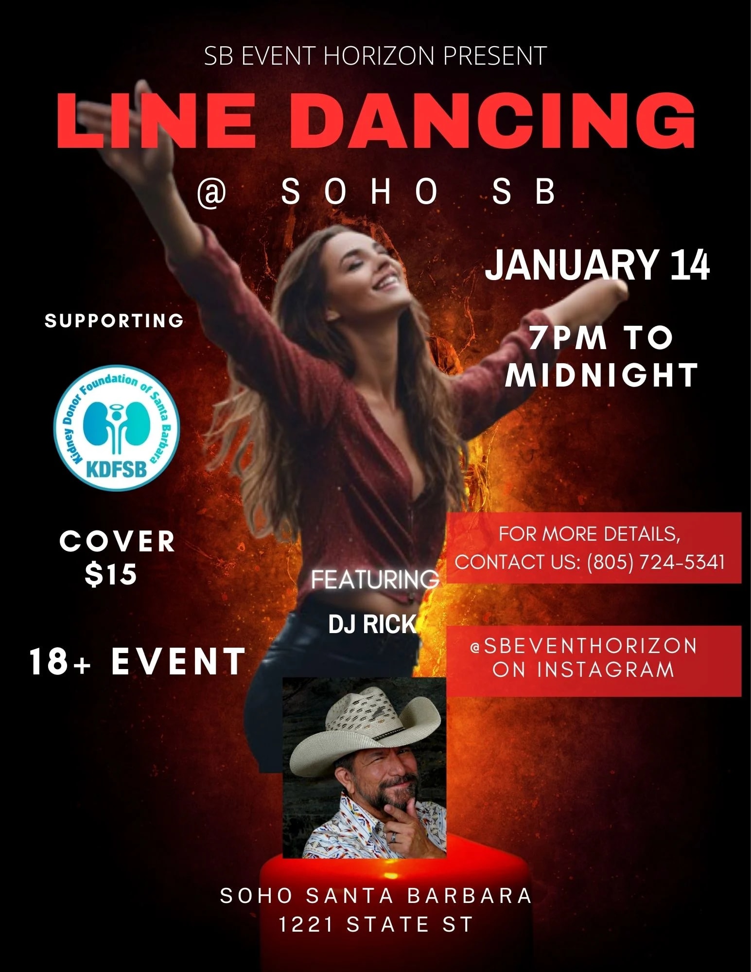 Line Dance Night with DJ Rick