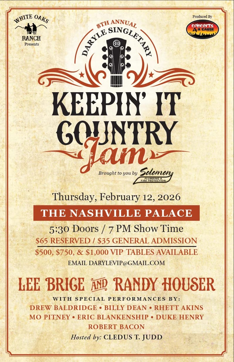 8th Annual Daryle Singletary KEEPIN' IT COUNTRY JAM