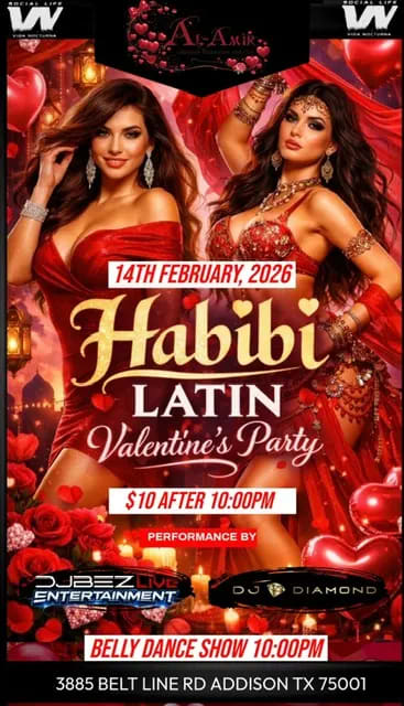 HABIBI LATIN VALENTINE'S PARTY