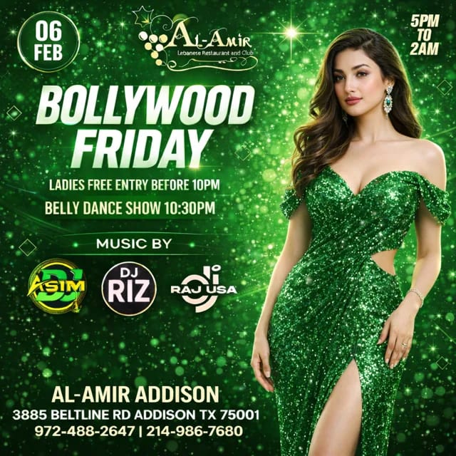 BOLLYWOOD FRIDAY