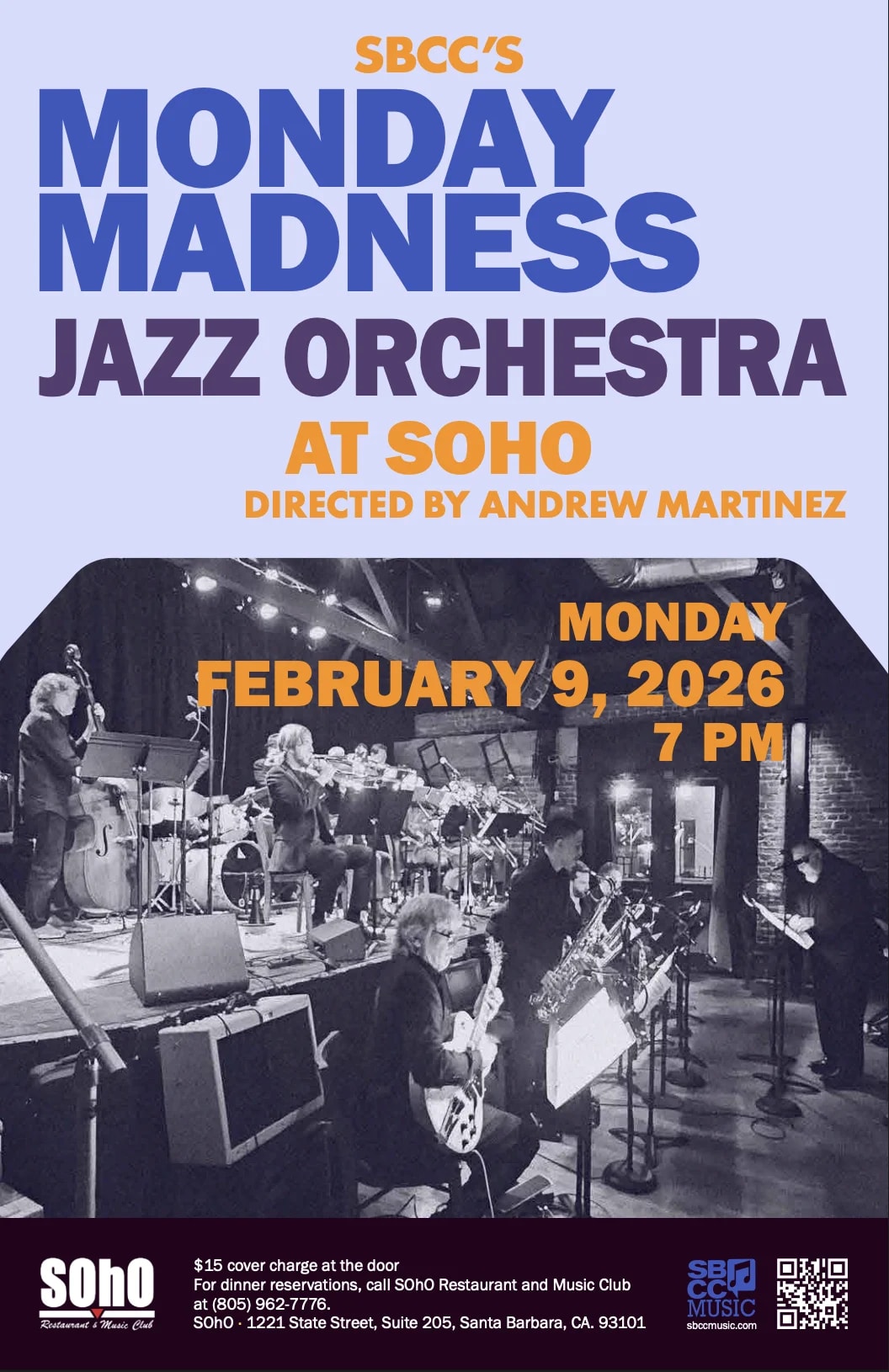 SBCC Monday Madness Jazz Orchestra