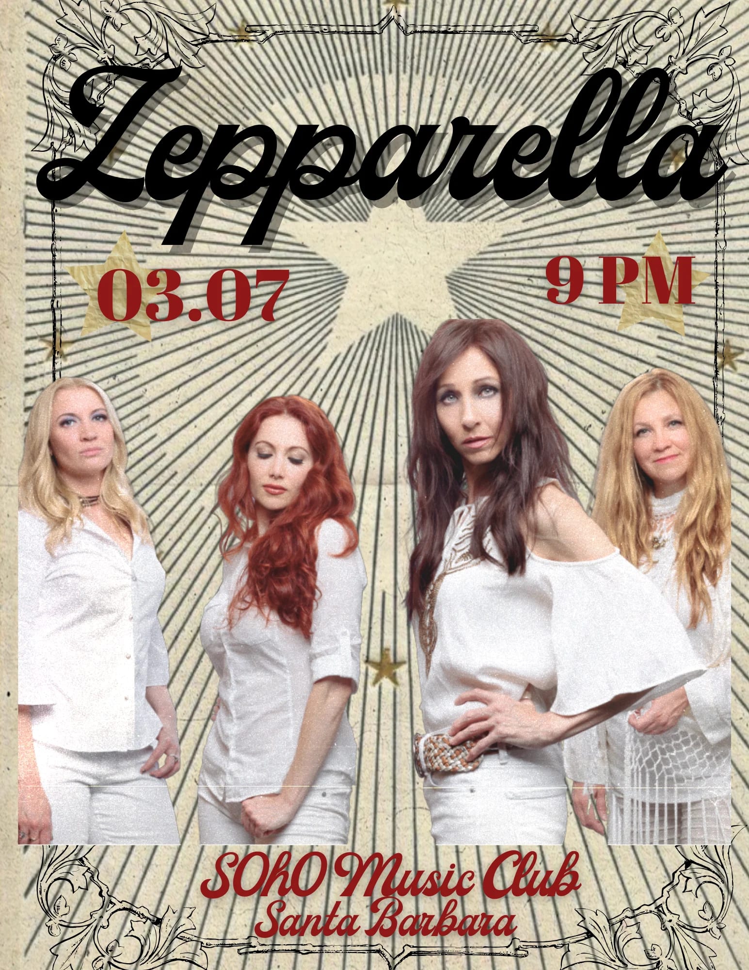 An evening with Zepparella the Led Zeppelin Powerhouse