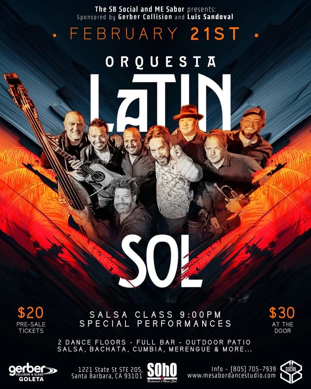 ME Sabor Presents: Orquestra Latin Sol Salsa Night