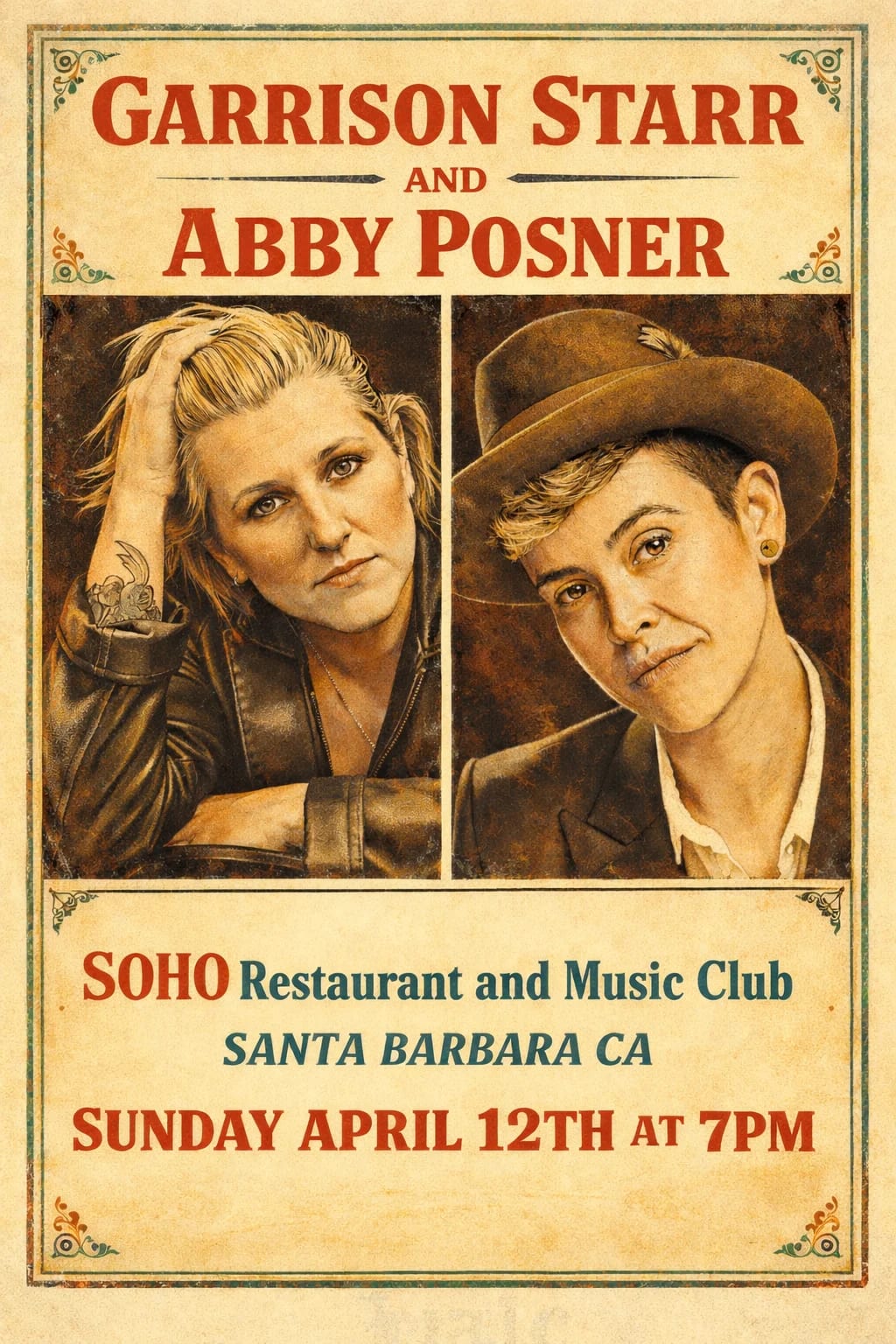 An Evening with Garrison Starr & Abby Posner