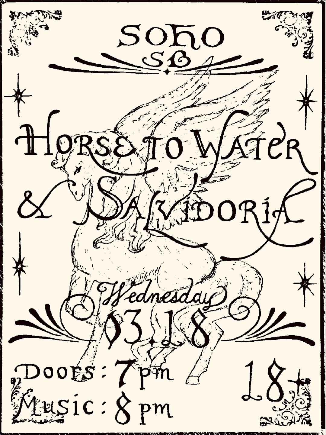 Salvidoria and Horse to Water