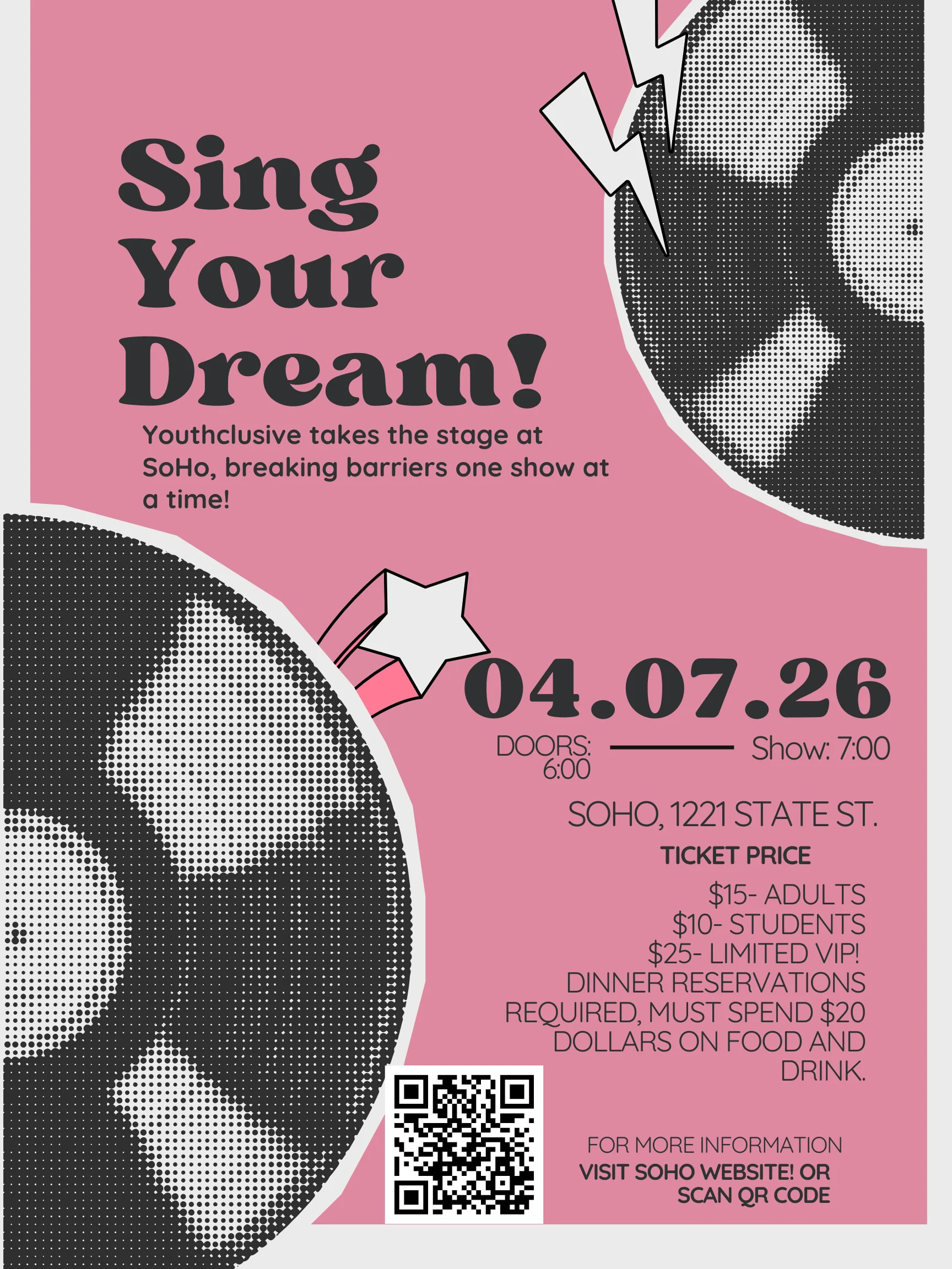 Youthclusive Cabaret- Youth Performing Arts Fundraiser