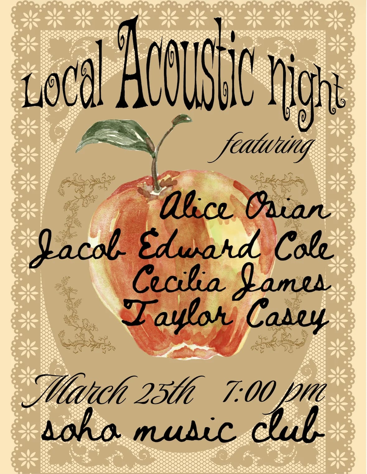 Local Acoustic Night