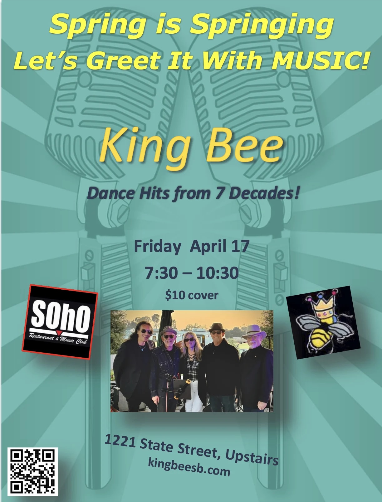 An Evening with King Bee!