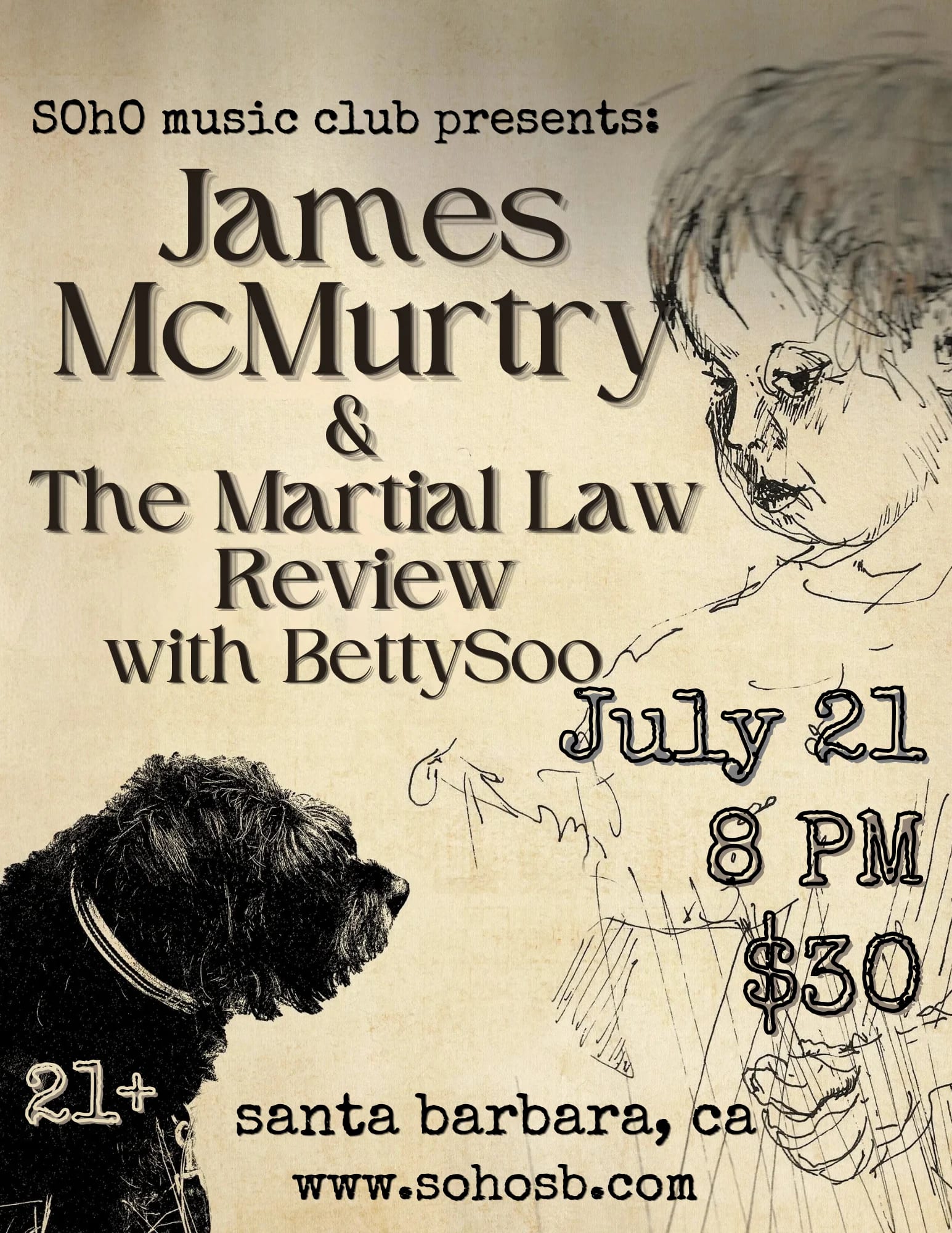 James McMurtry and The Martial Law Review with BettySoo