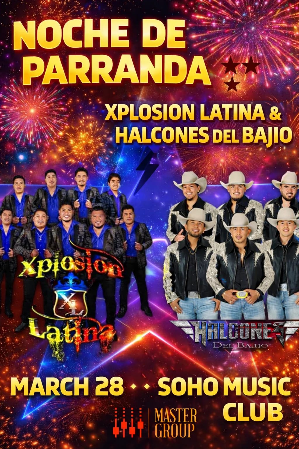Noche de Parranda with Xplosion Latina & Halcones del Bajio