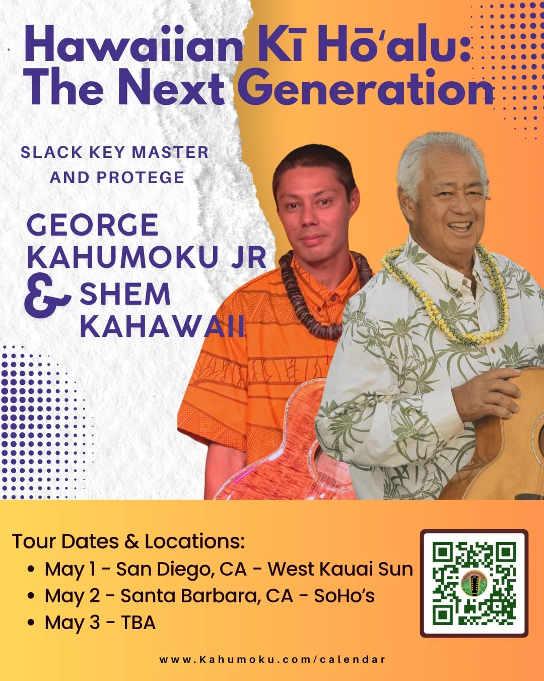 An Evening with George Kahumoku Jr. and Shem Kahawaii