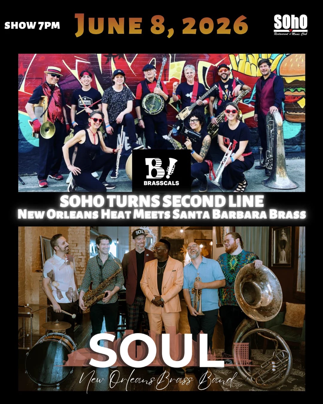 Brasscals & SOUL New Orleans Brass Band