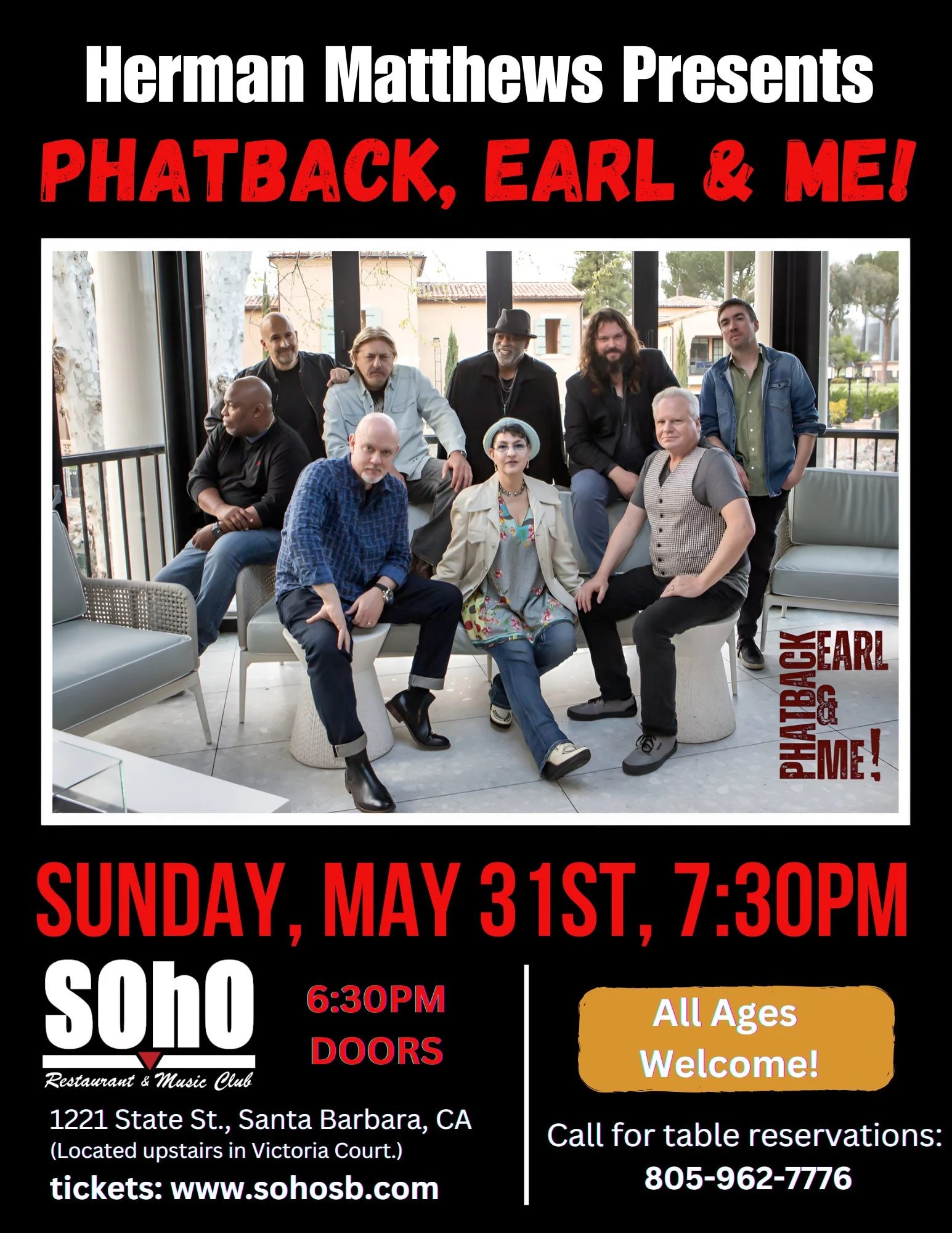 Herman Matthews Presents: Phatback, Earl & Me!