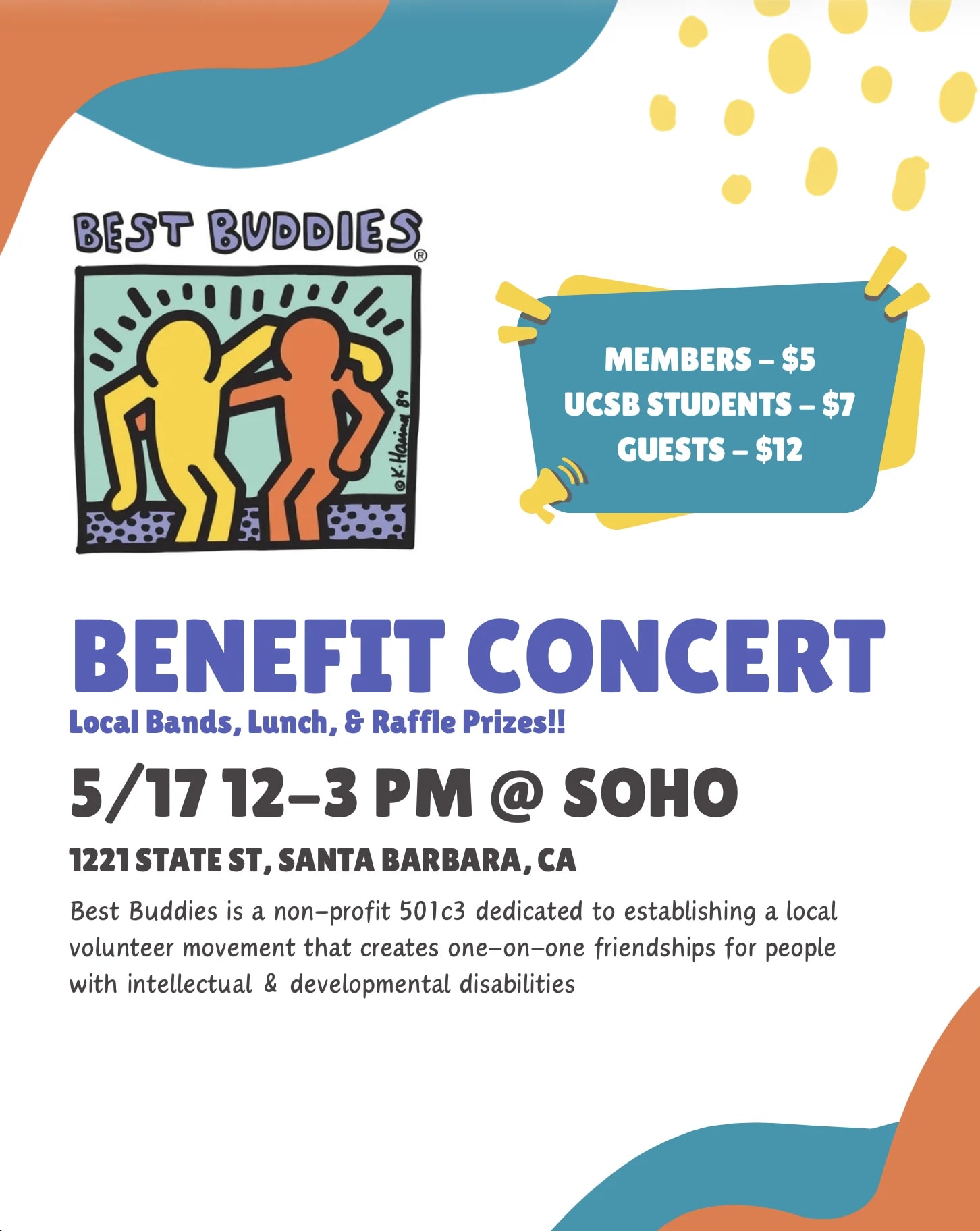 Best Buddies Concert & Lunch
