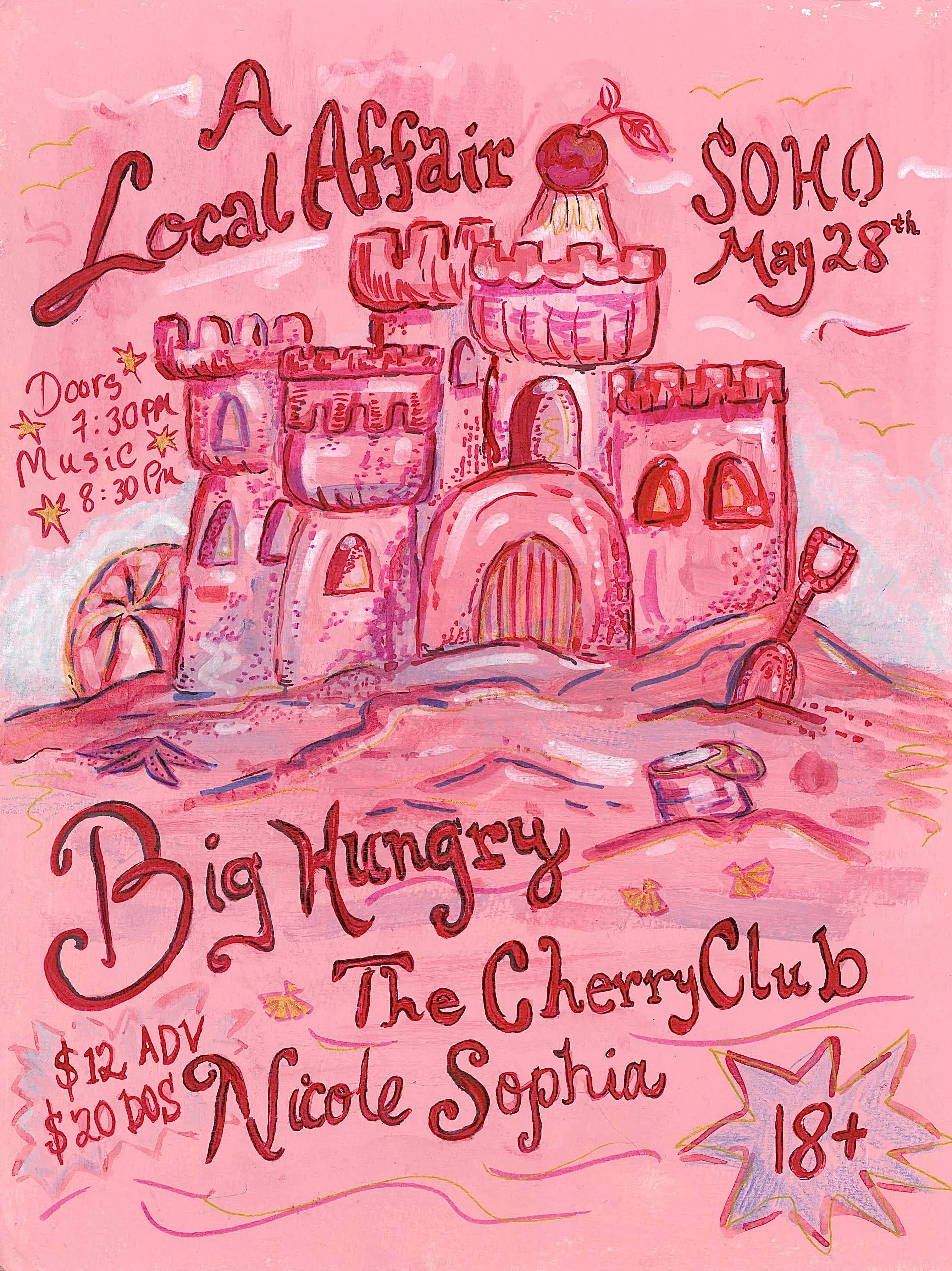 Big Hungry, The Cherry Club, & Nicole Sophia